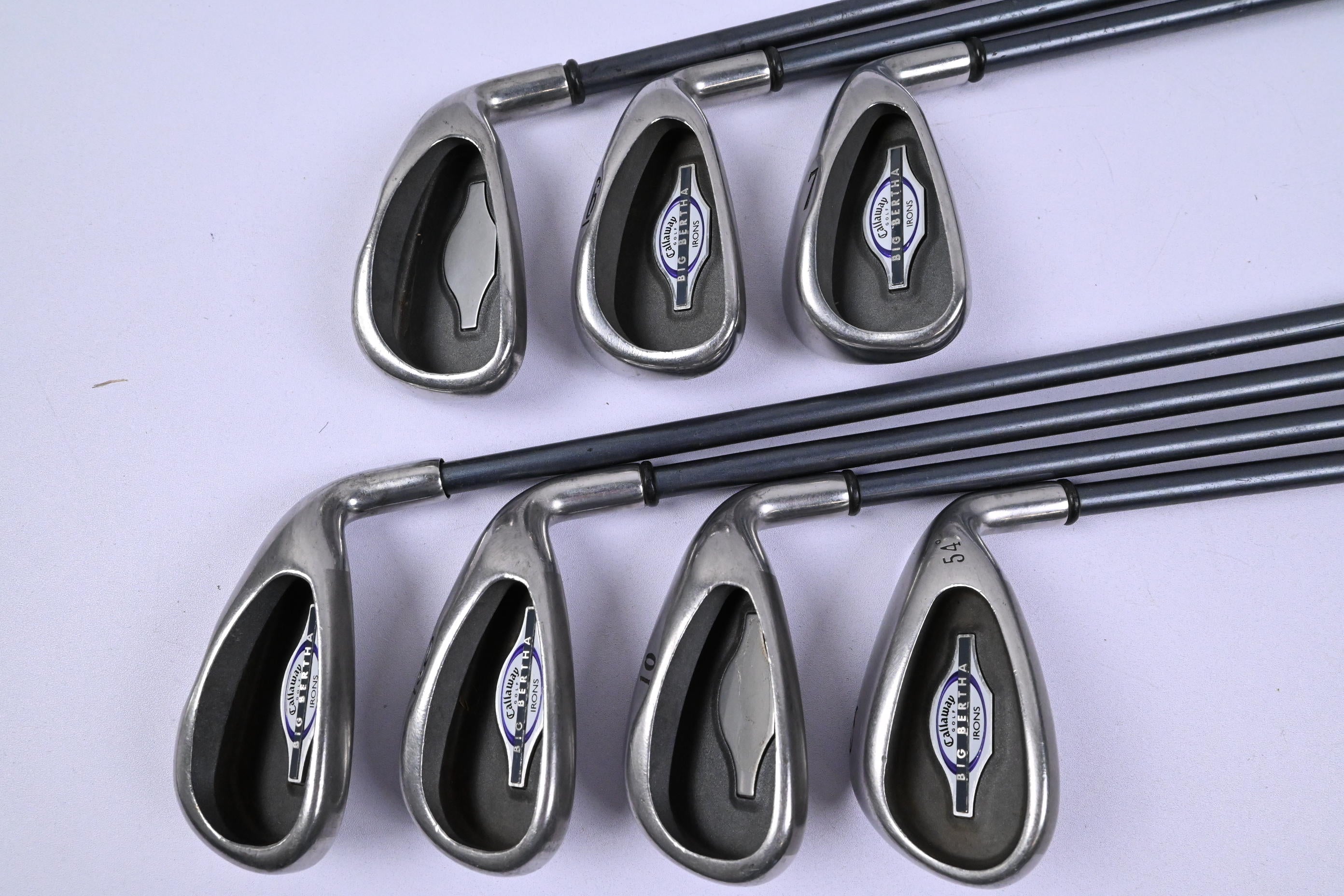 Ladies Callaway Big Bertha 2002 Irons / 5-PW+SW / Ladies Flex RCH 65i Shafts
