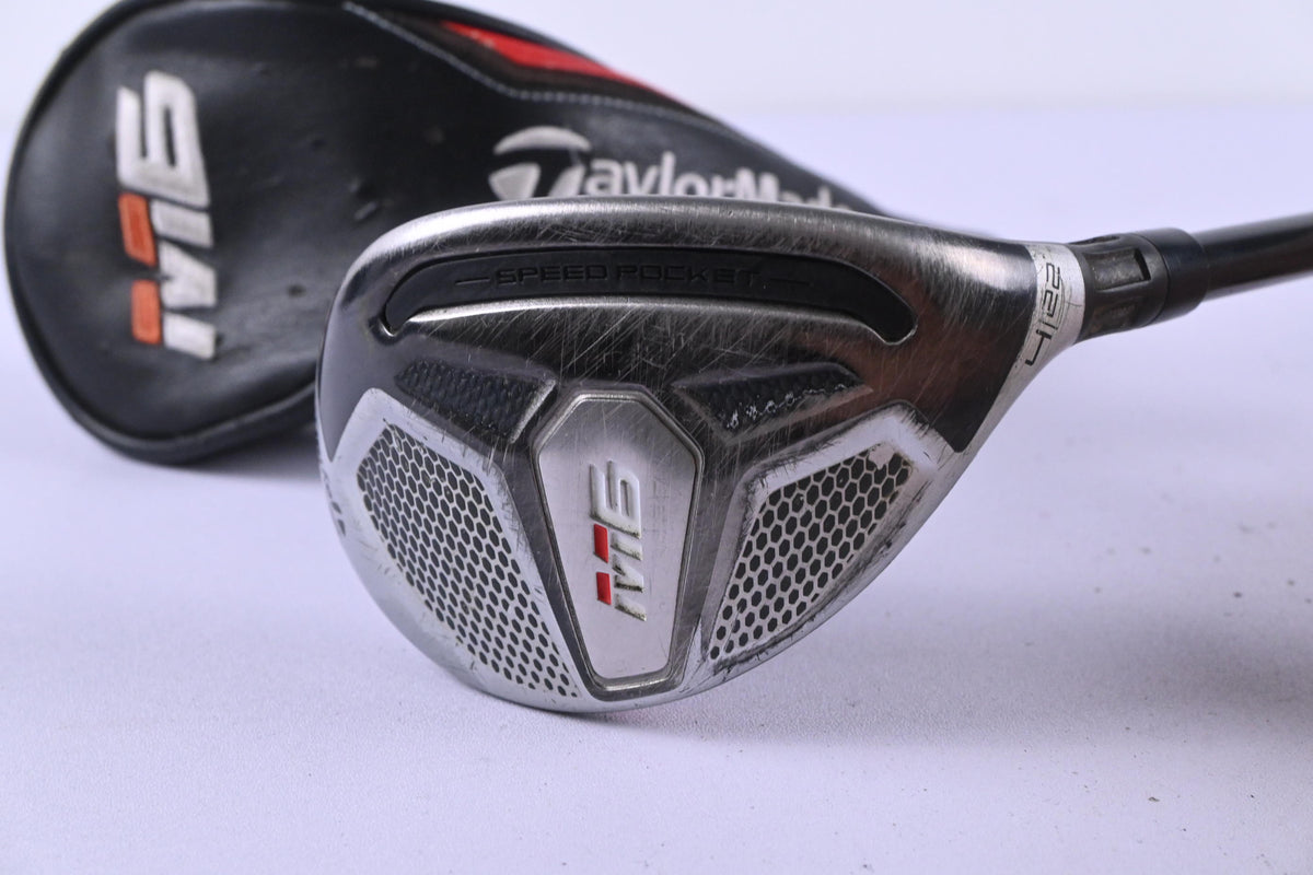 Taylormade M6 #4 Hybrid / 22 Degree / Regular Flex Fujikura Atmos Orange 6 Shaft