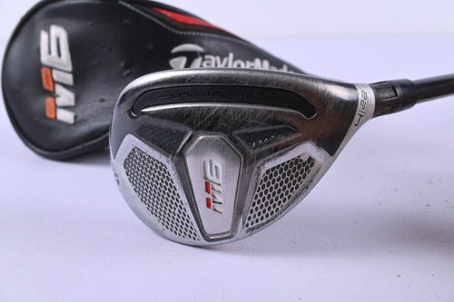 Taylormade M6 #4 Hybrid / 22 Degree / Regular Flex Fujikura Atmos Orange 6 Shaft