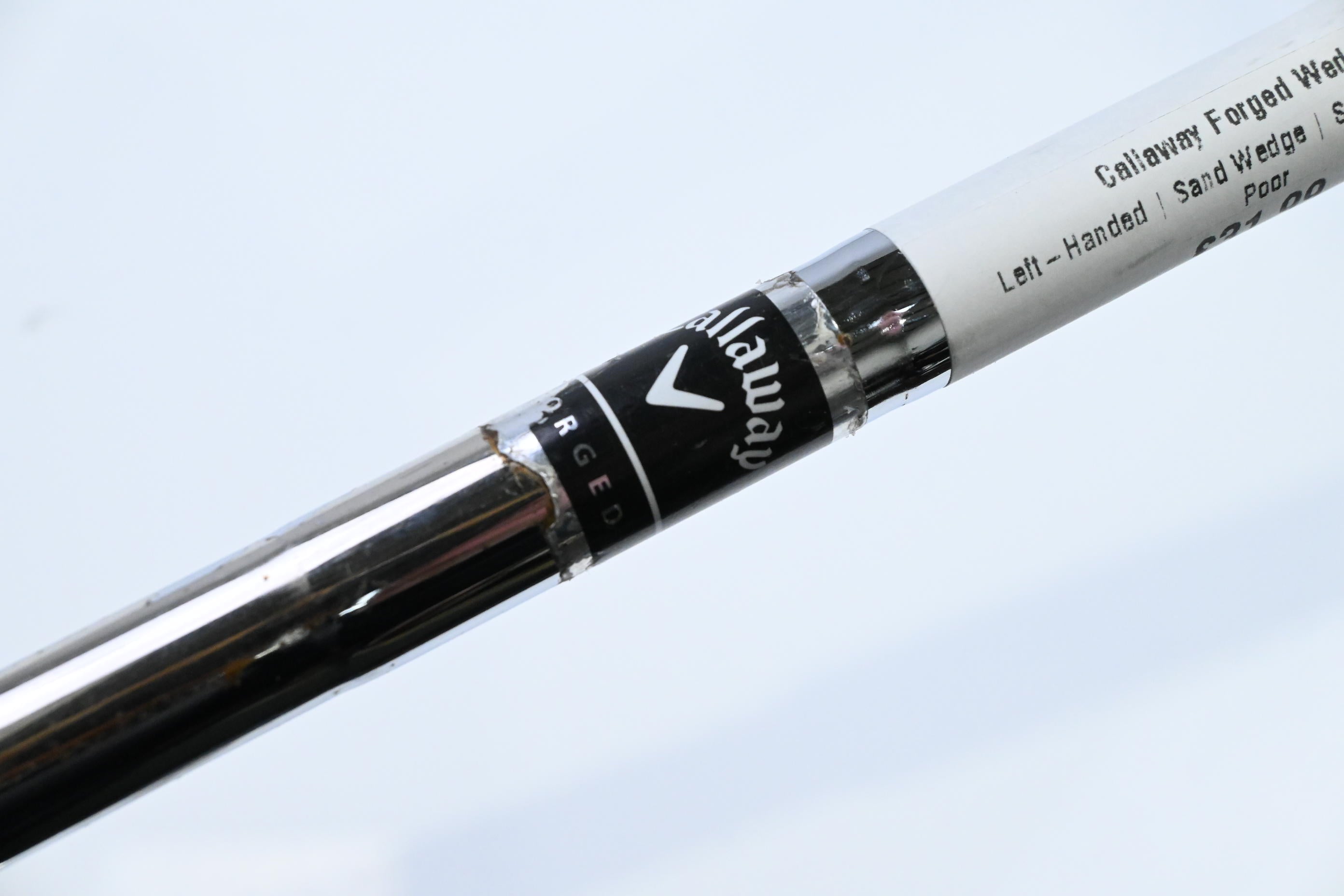 Left Hand Callaway V-Forged Sand Wedge / 56 Degree / Wedge Flex Callaway Shaft