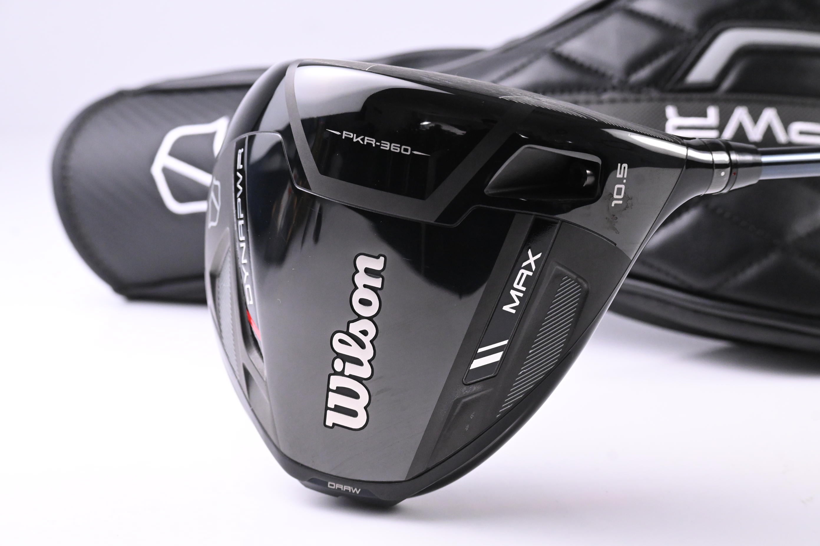 Wilson DYNAPWR 2025 Max Driver / 10.5 Degree / Regular Flex UST LIN-Q Red 5 M40X