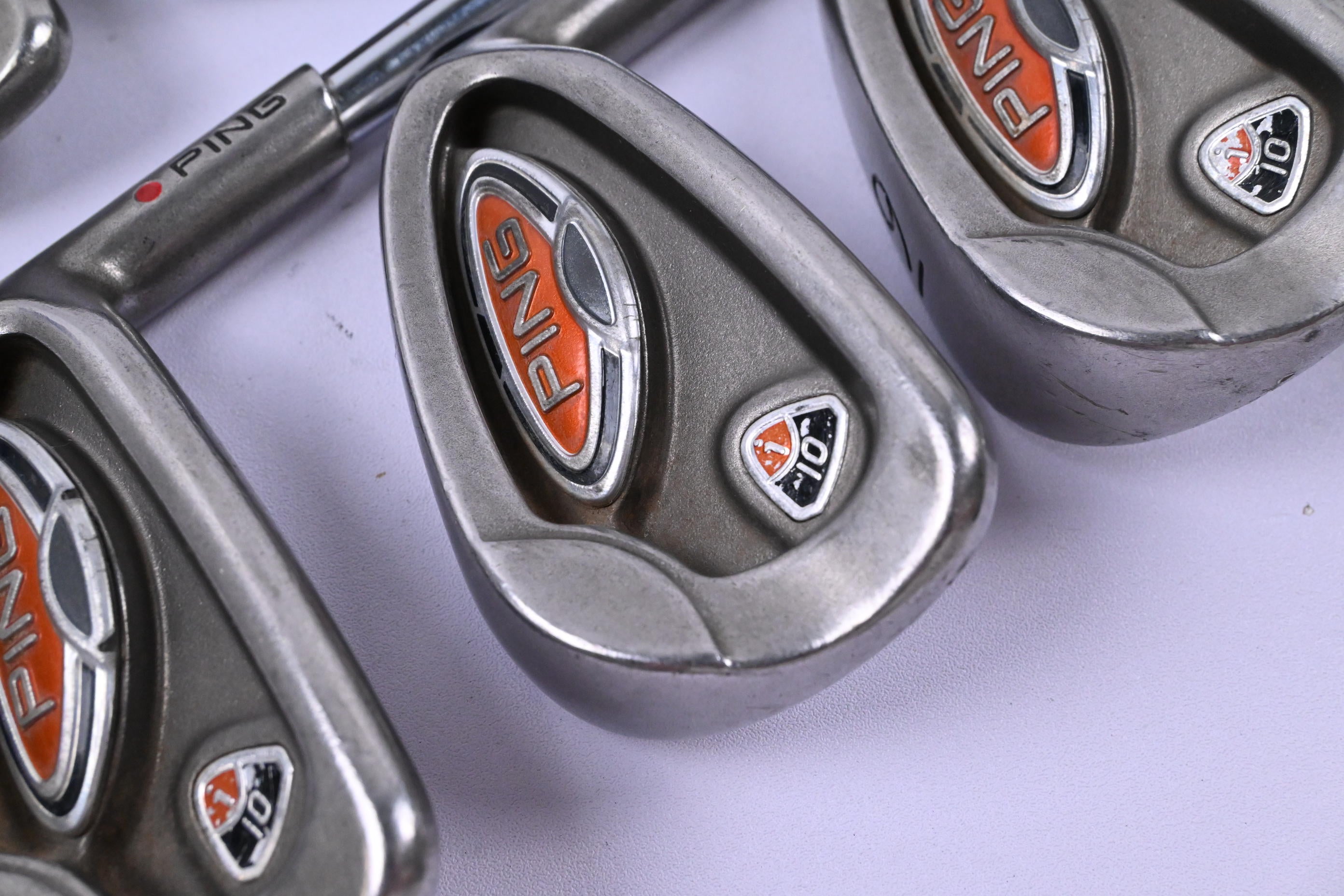 Ping i10 Irons / 3-PW / Red Dot / Regular Flex Ping AWT Shafts