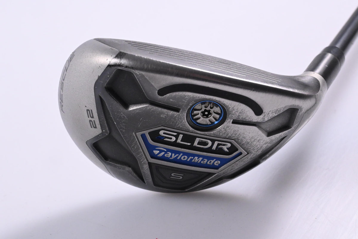 Taylormade SLDR-S #4 Hybrid / 22 Degree / Regular Flex Fujikura Speeder 72 Shaft