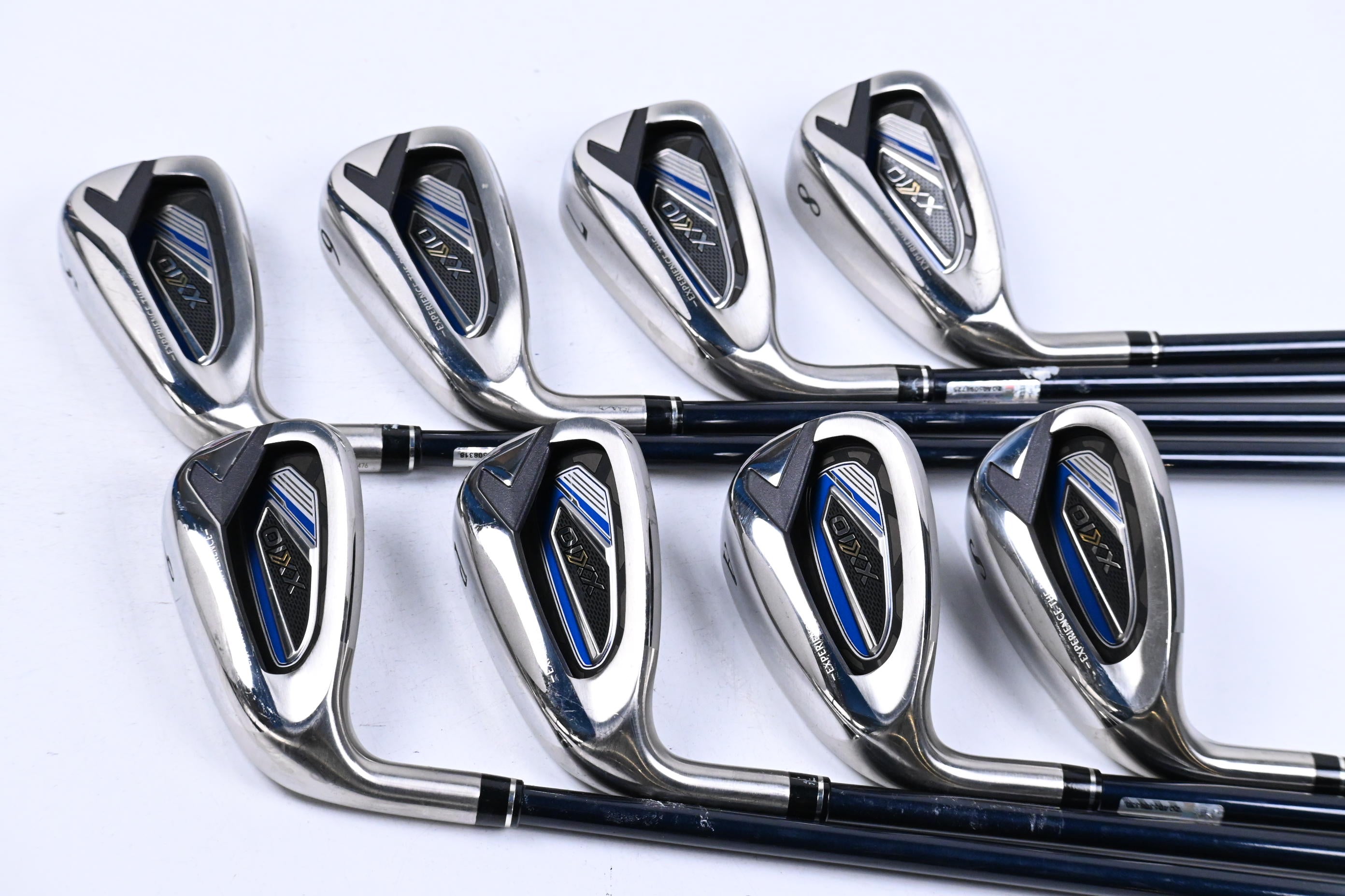 Left Hand XXIO 12 Irons / 5-PW+GW+SW / Regular Flex XXIO MP1200 47 Shafts