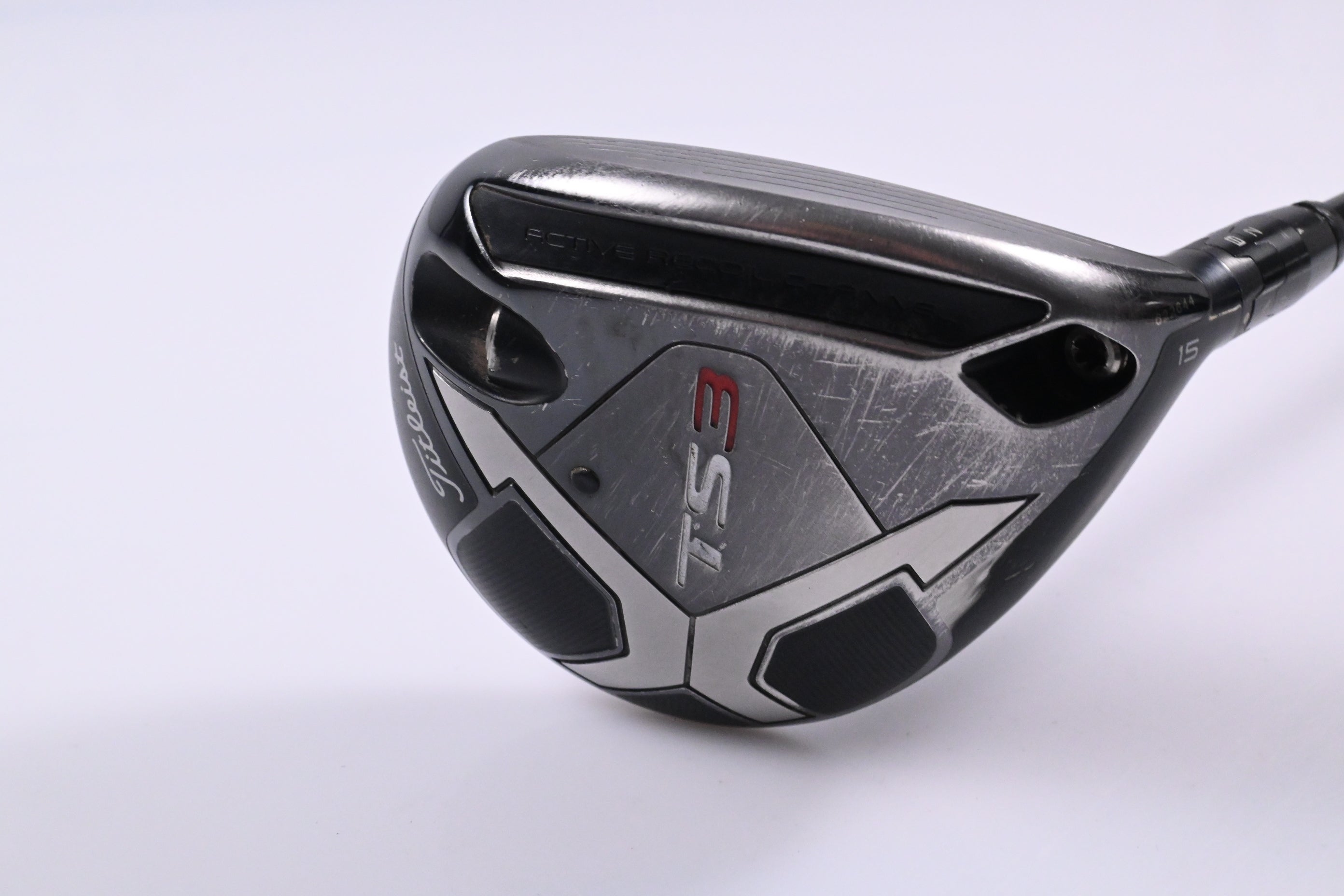 Titleist TS3 #3 Wood / 15 Degree / Regular Flex Fujikura Ventus TR Red 5 Shaft
