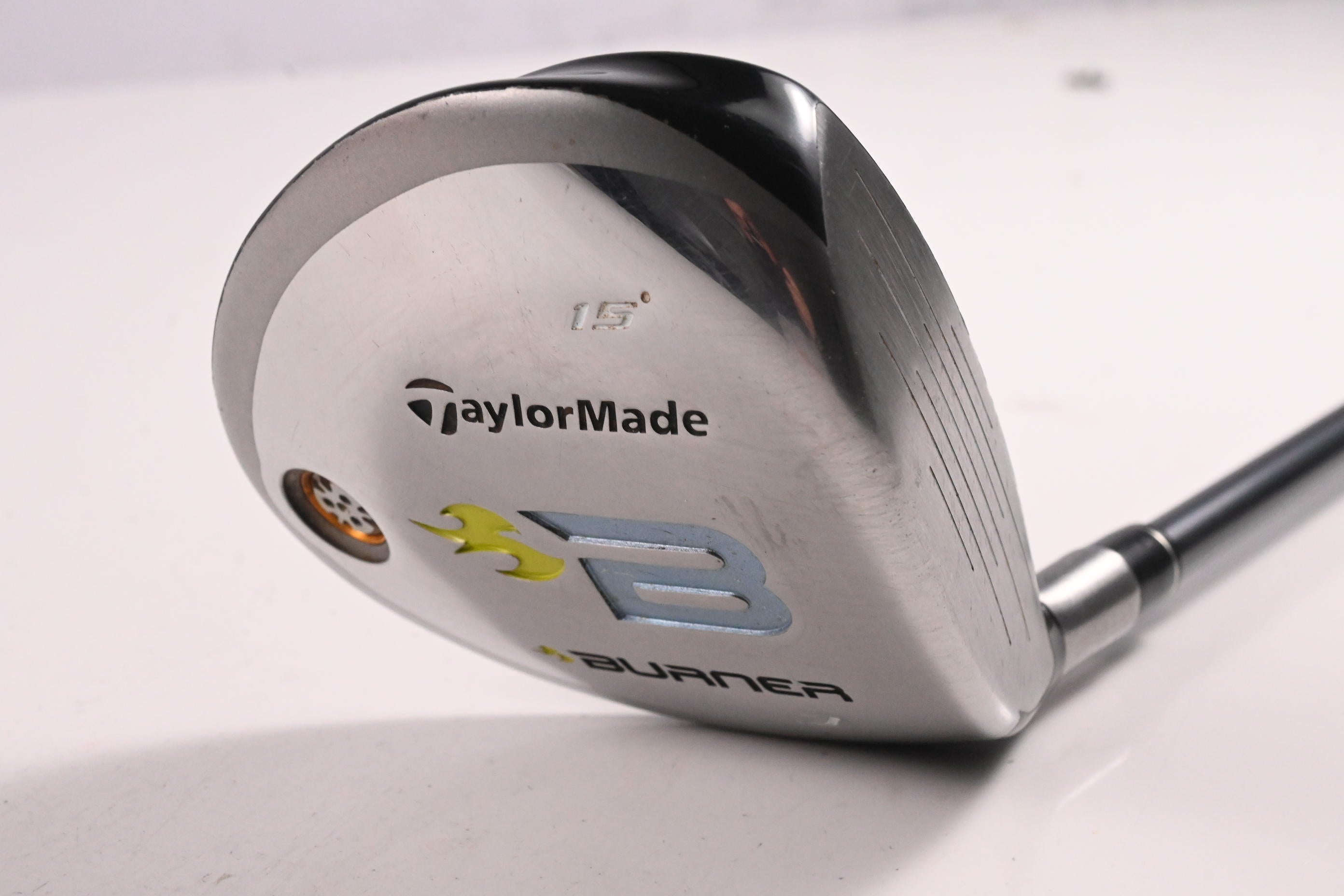 Ladies Taylormade Burner 2008 #3 Wood / 15 Degree / Ladies Flex Reax 49 Shaft