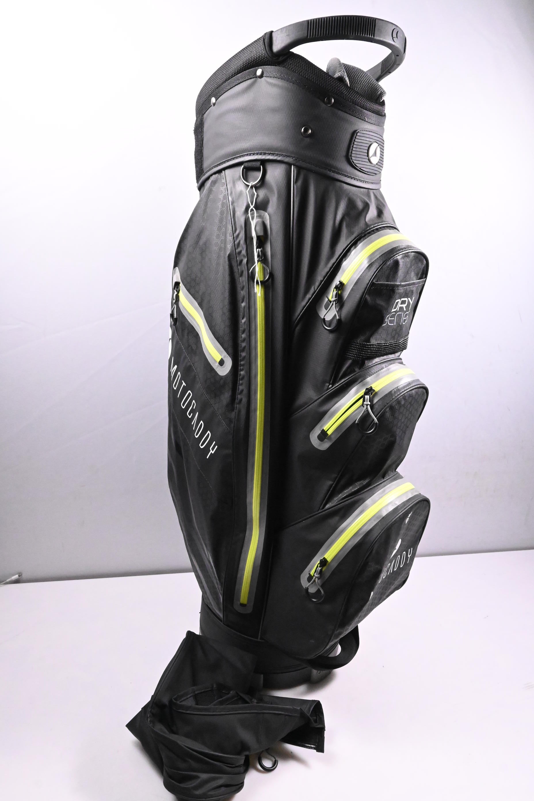 Motocaddy Dry Series Cart Bag / 14-Way Divider / Black, Grey