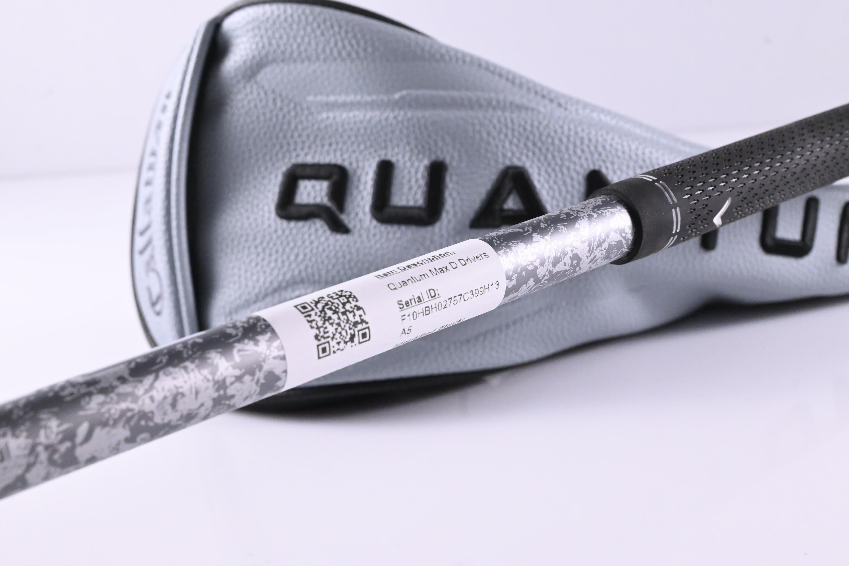 Callaway Quantum Max D Driver / 12 Degree / Stiff Flex Denali Frost Silver 50