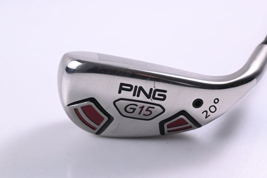 Ping G15 #3 Hybrid / 20 Degree / Regular Flex Aldila Serrano 85 Shaft