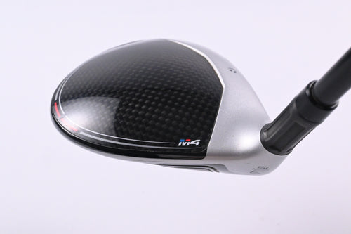 Left Hand Taylormade M4 #3 Wood / 15 Degree / Stiff Flex Fujikura Atmos Red 6