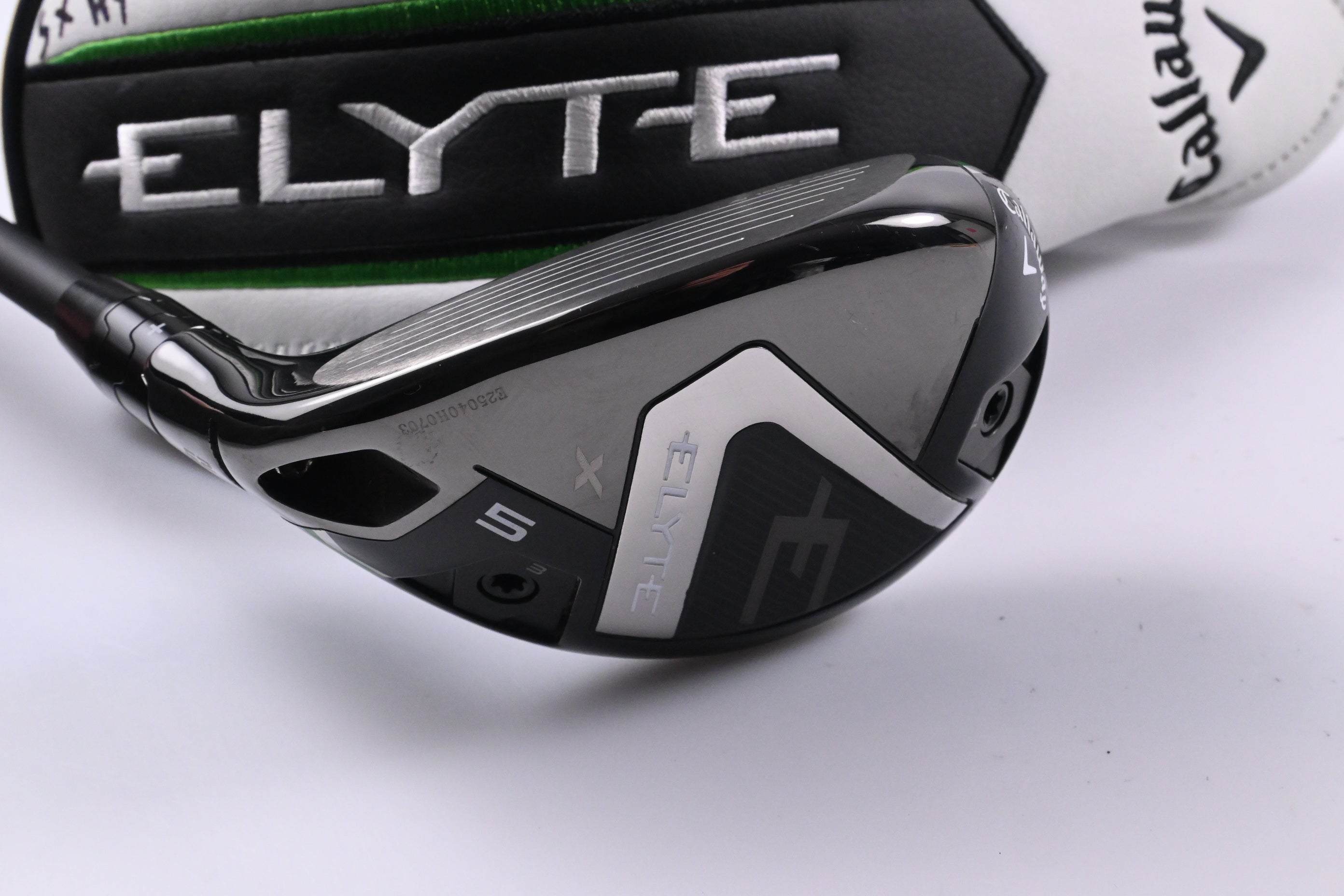 Left Hand Callaway Elyte X #5 Hybrid / 25 Degree / Senior Flex Vanquish 5 Shaft