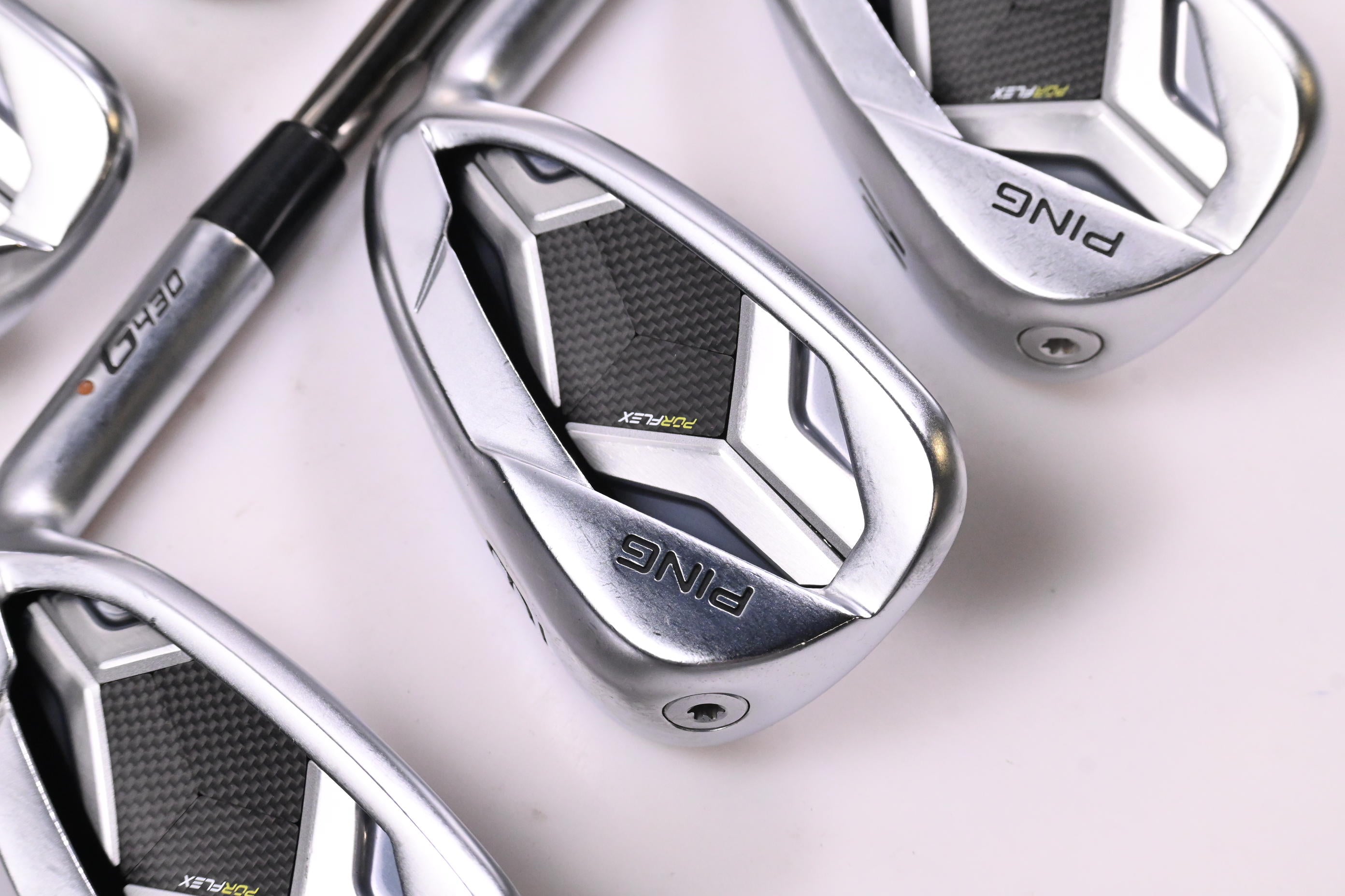 Ping G430 Irons / 6-PW / Orange Dot / Senior Flex UST Mamiya Recoil ES 760