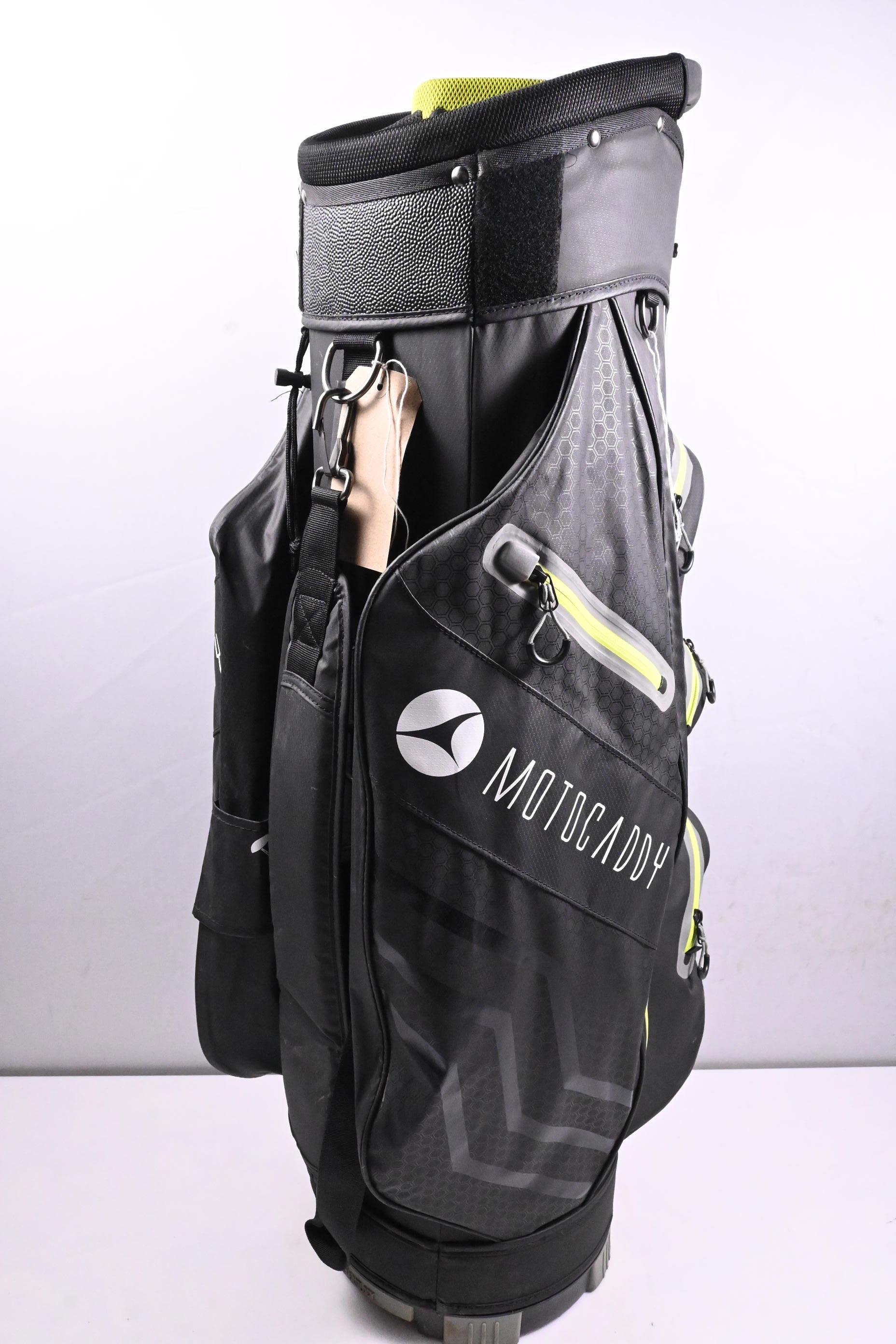 Motocaddy Dry Series Cart Bag / 14-Way Divider / Black, Grey