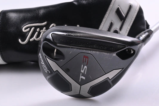 Titleist TS3 #3 Wood / 15 Degree / Stiff Flex Project X Evenflow White 75 Shaft