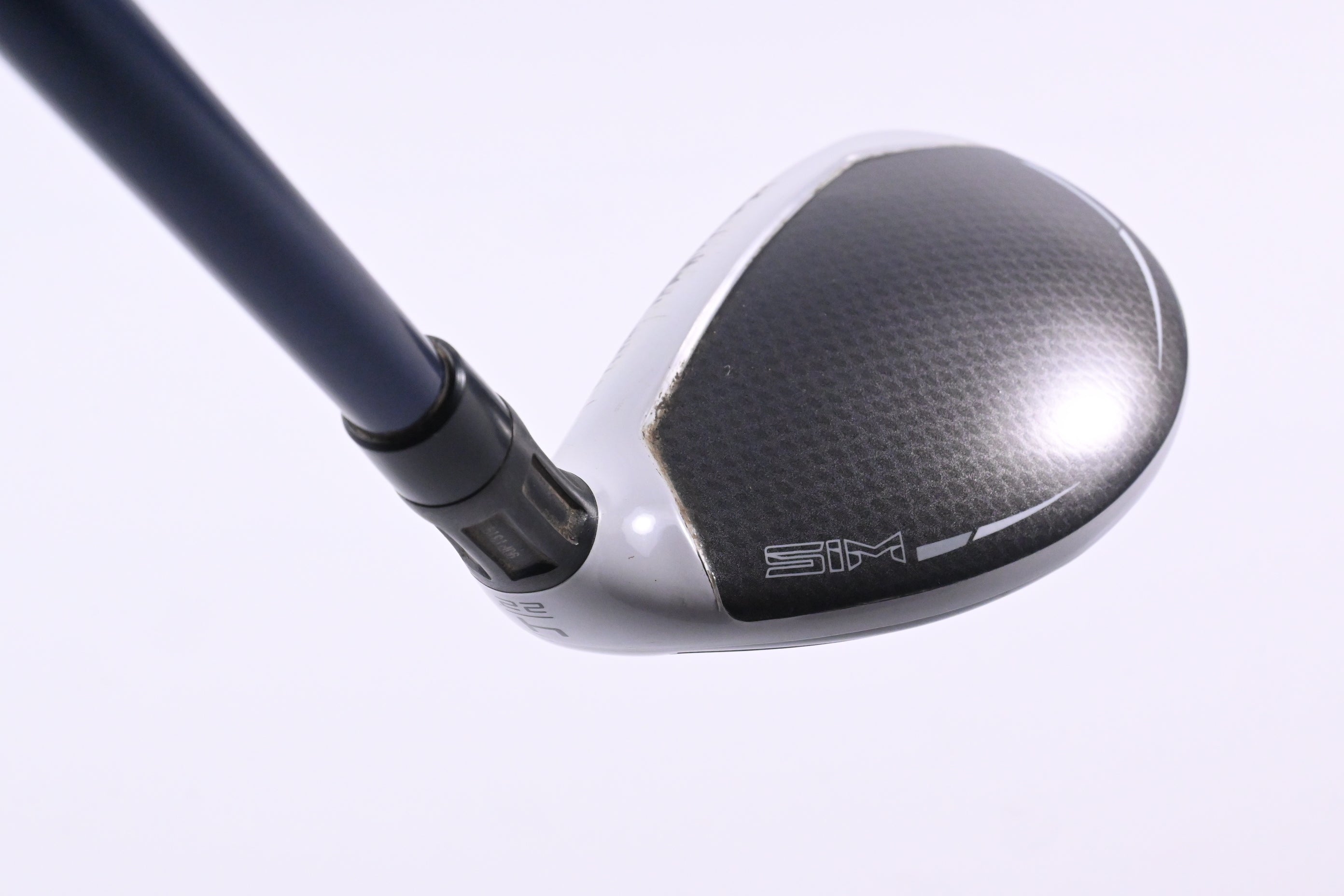 Taylormade SIM Max #4 Hybrid / 22 Degree / Stiff Flex Fujikura Ventus Blue 7