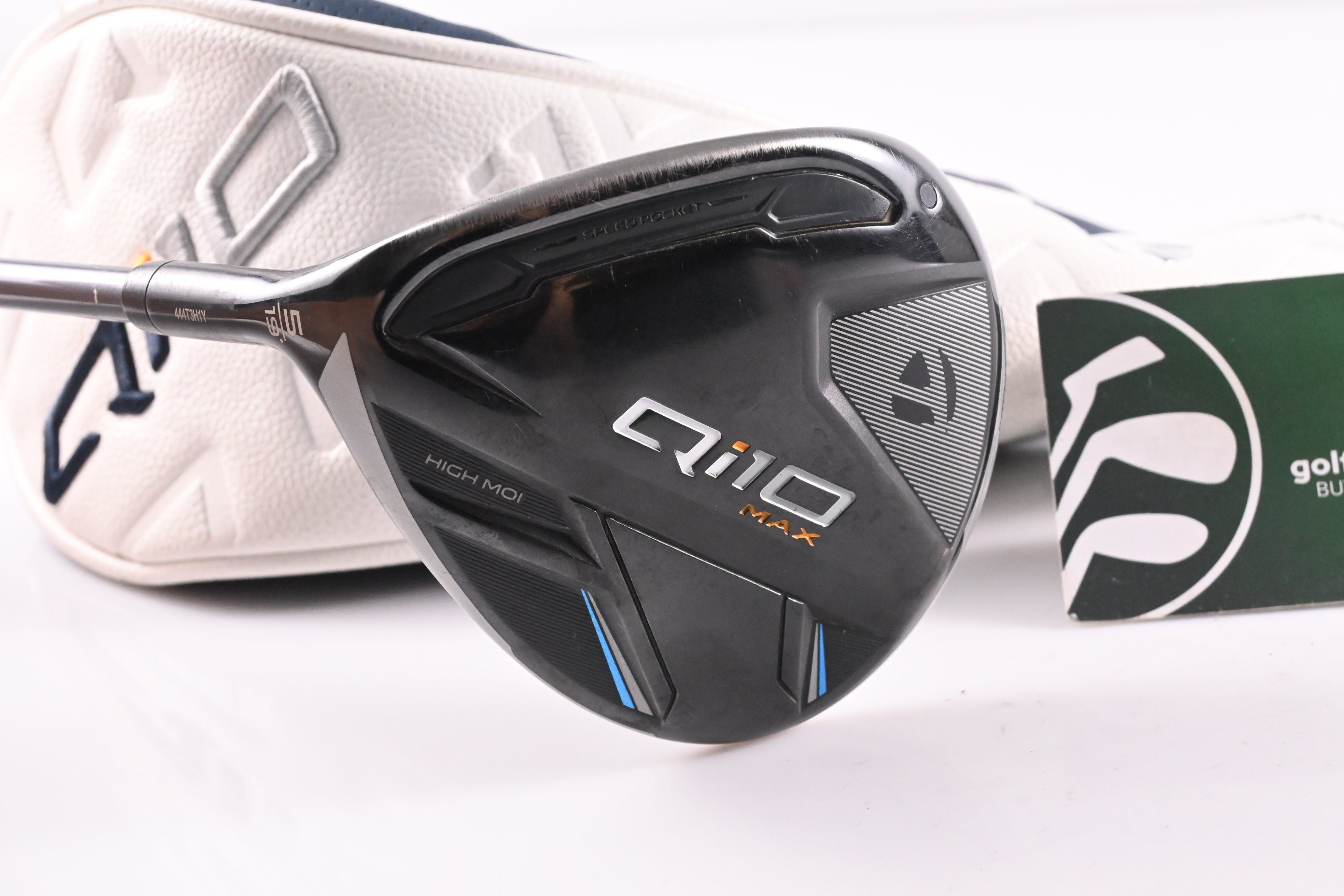 Left Hand Taylormade Qi10 Max #5 Wood / 19 Degree / Stiff Flex Diamana S+60