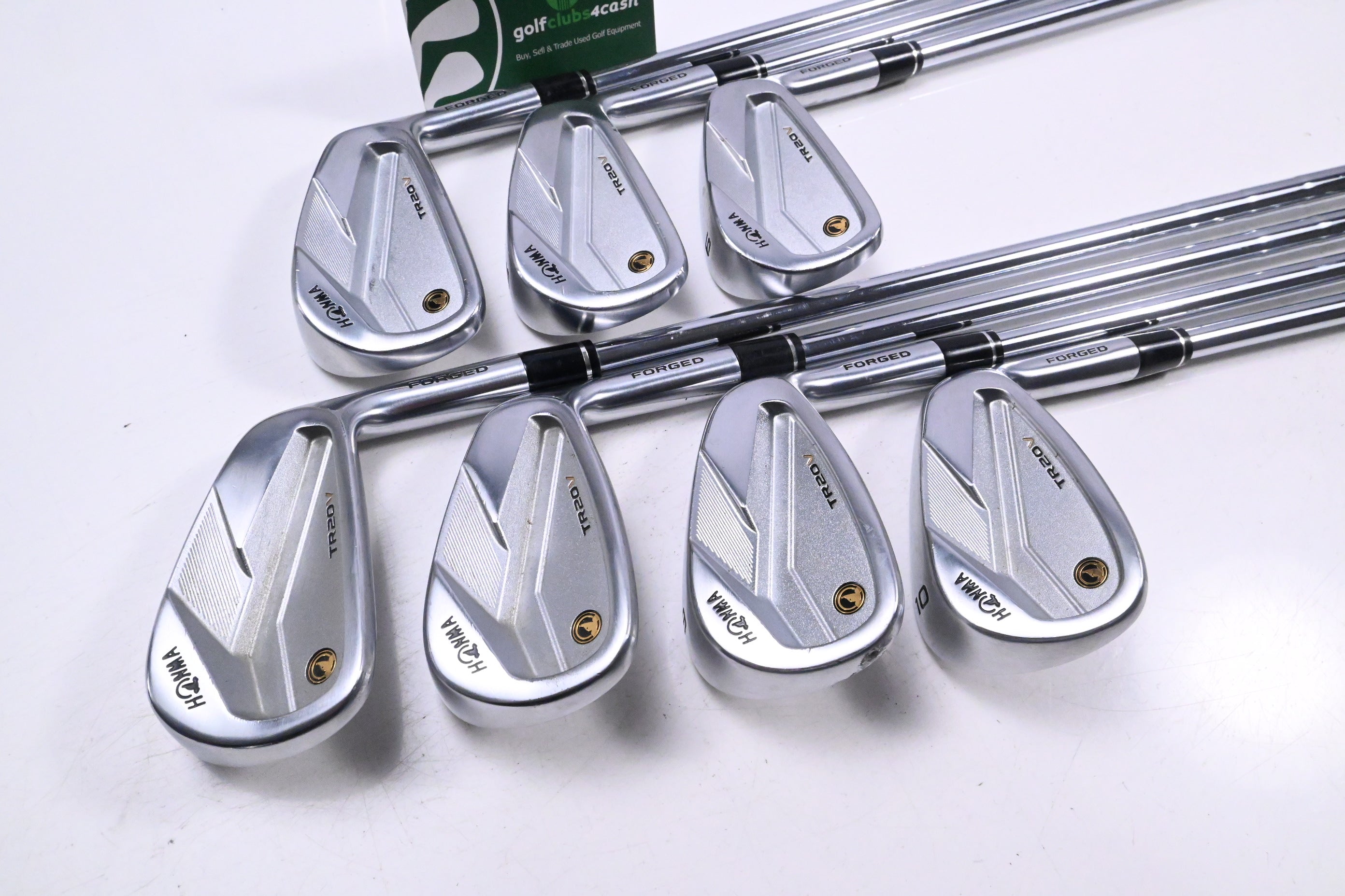 Honma TR20 V Irons / 4-PW / Stiff Flex NSPro Modus3 Tour 105 Shafts