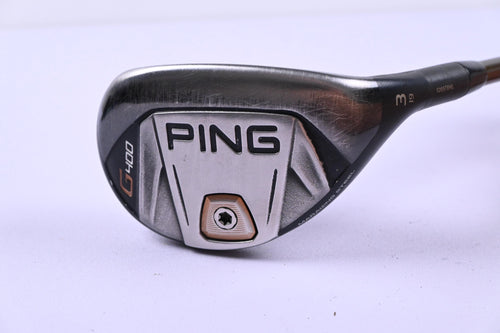 Ping G400 #3 Hybrid / 19 Degree / Stiff Flex Ping Alta CB 70 Shaft
