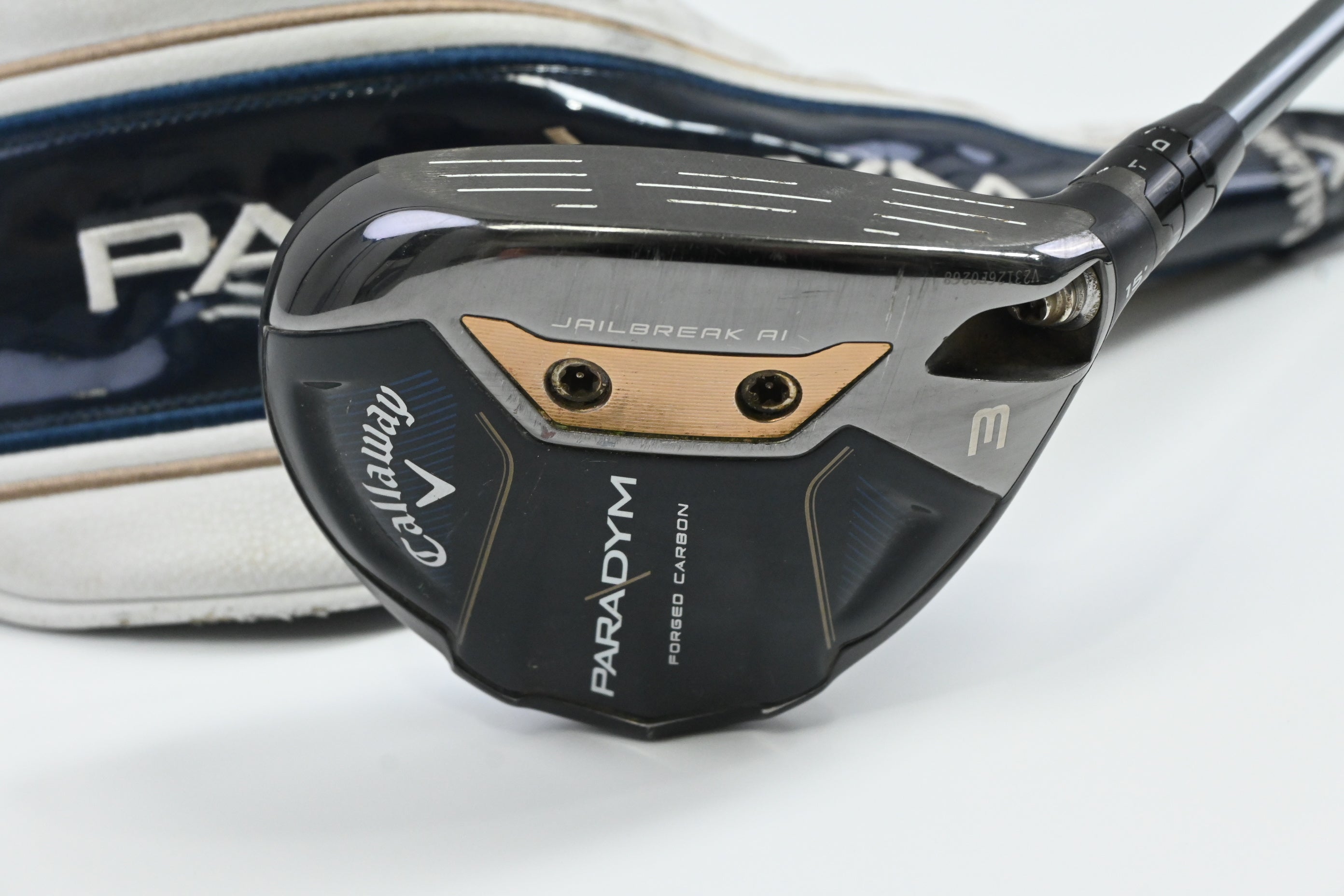 Callaway Paradym #3 Wood / 15 Degree / Stiff Flex HZRDUS Gen4 Silver 70 Shaft