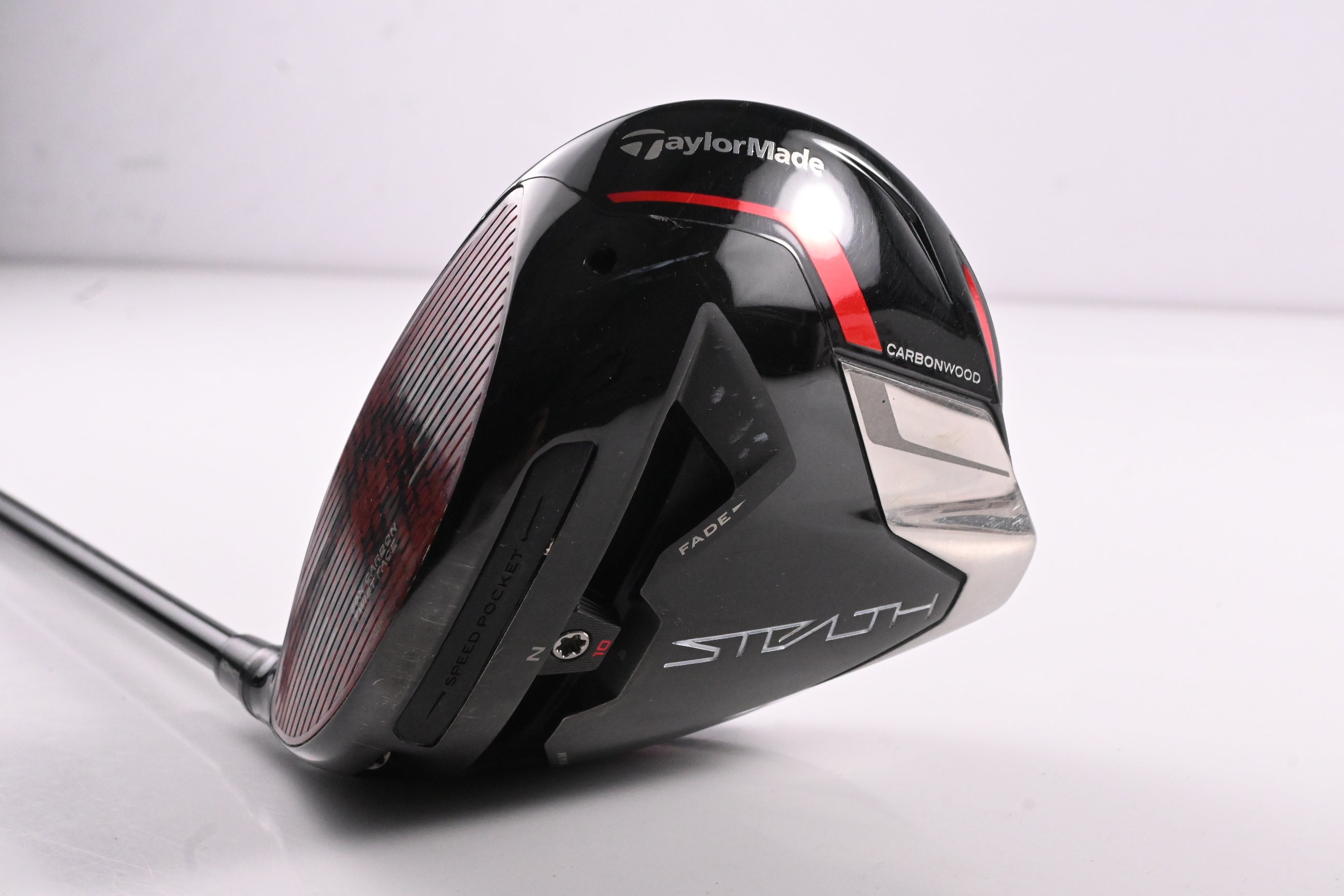 Left Hand Taylormade Stealth Plus Driver / 10.5 Degree / X-Flex Kai'li White 60