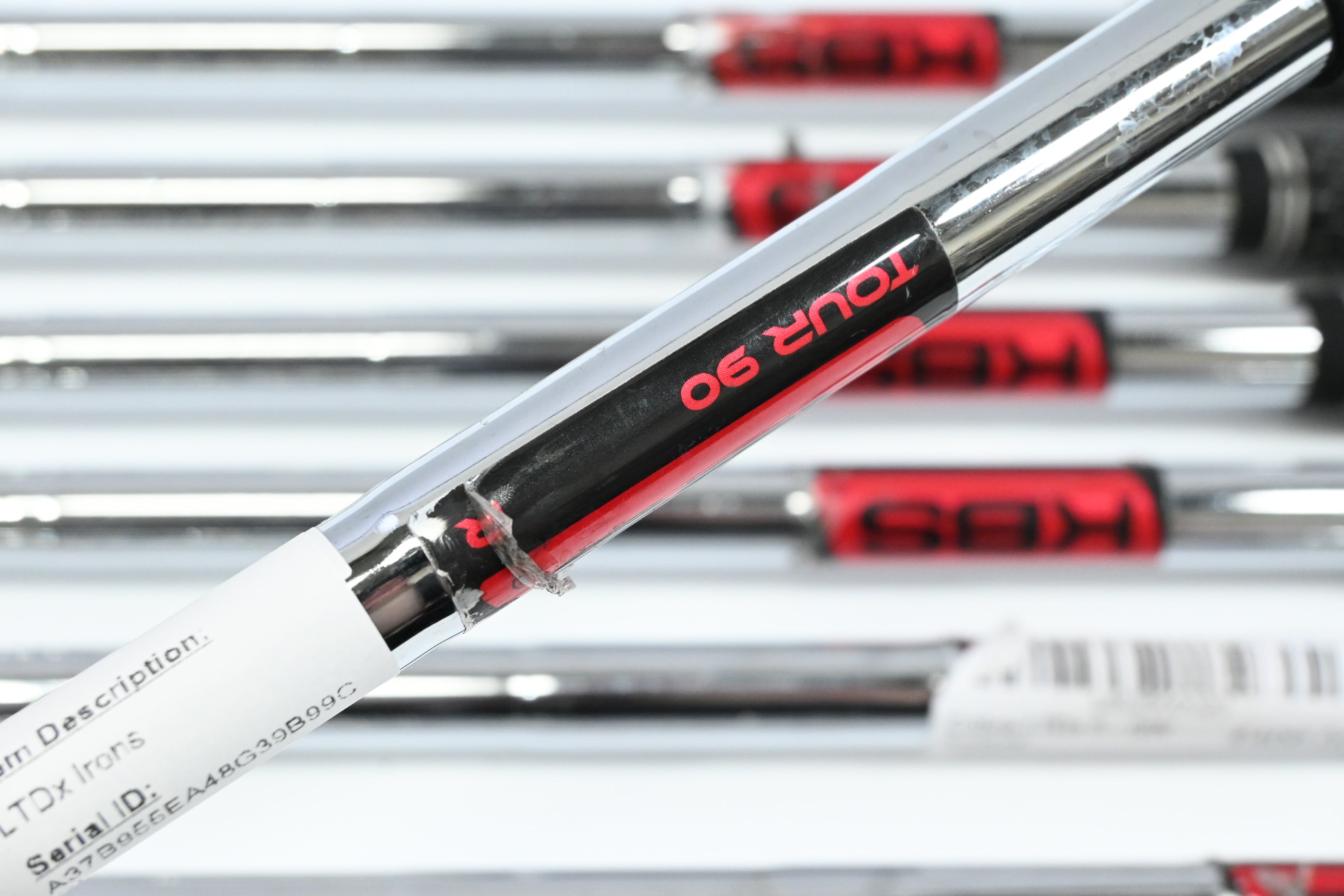 Cobra LTDx Irons / 5-PW+GW / Regular Flex KBS Tour 90 Shafts