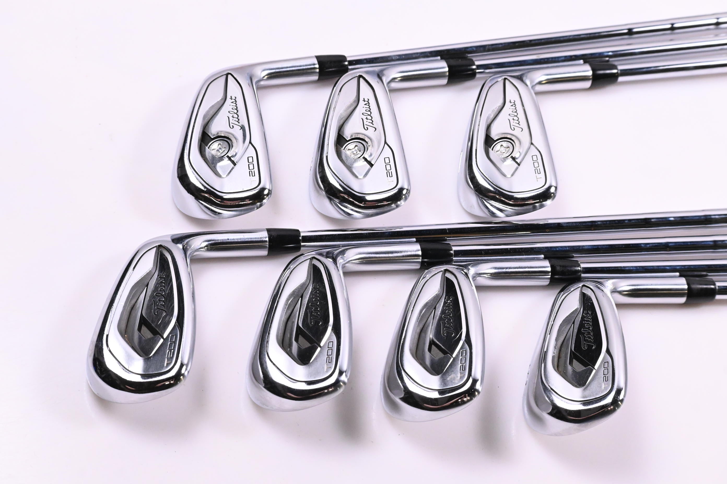 Titleist T200 2019 Irons / 5-PW+48° / Stiff Flex KBS Tour Shafts