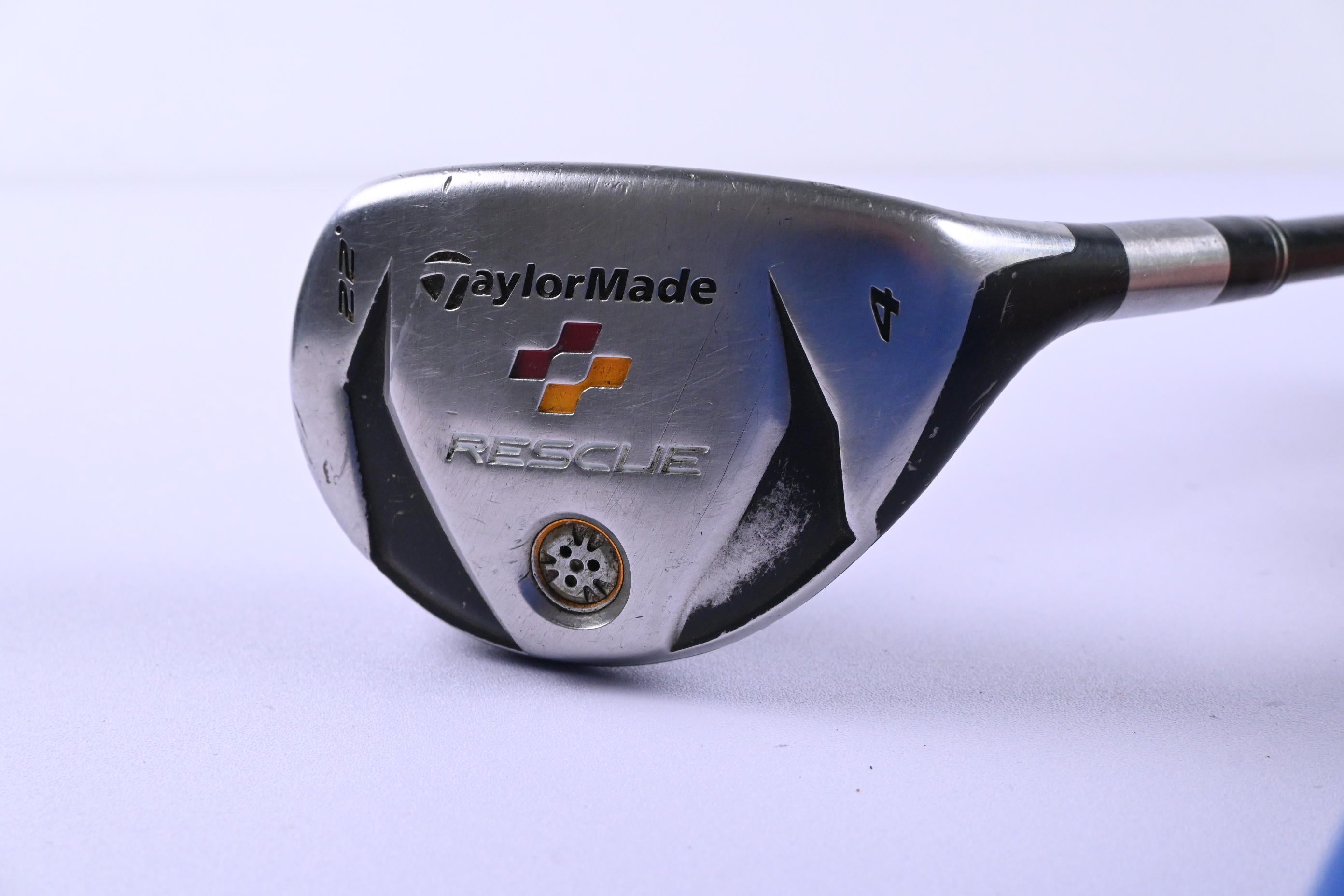 Taylormade Rescue #4 Hybrid / 22 Degree / Stiff Flex Aldila REAX 65 Shaft