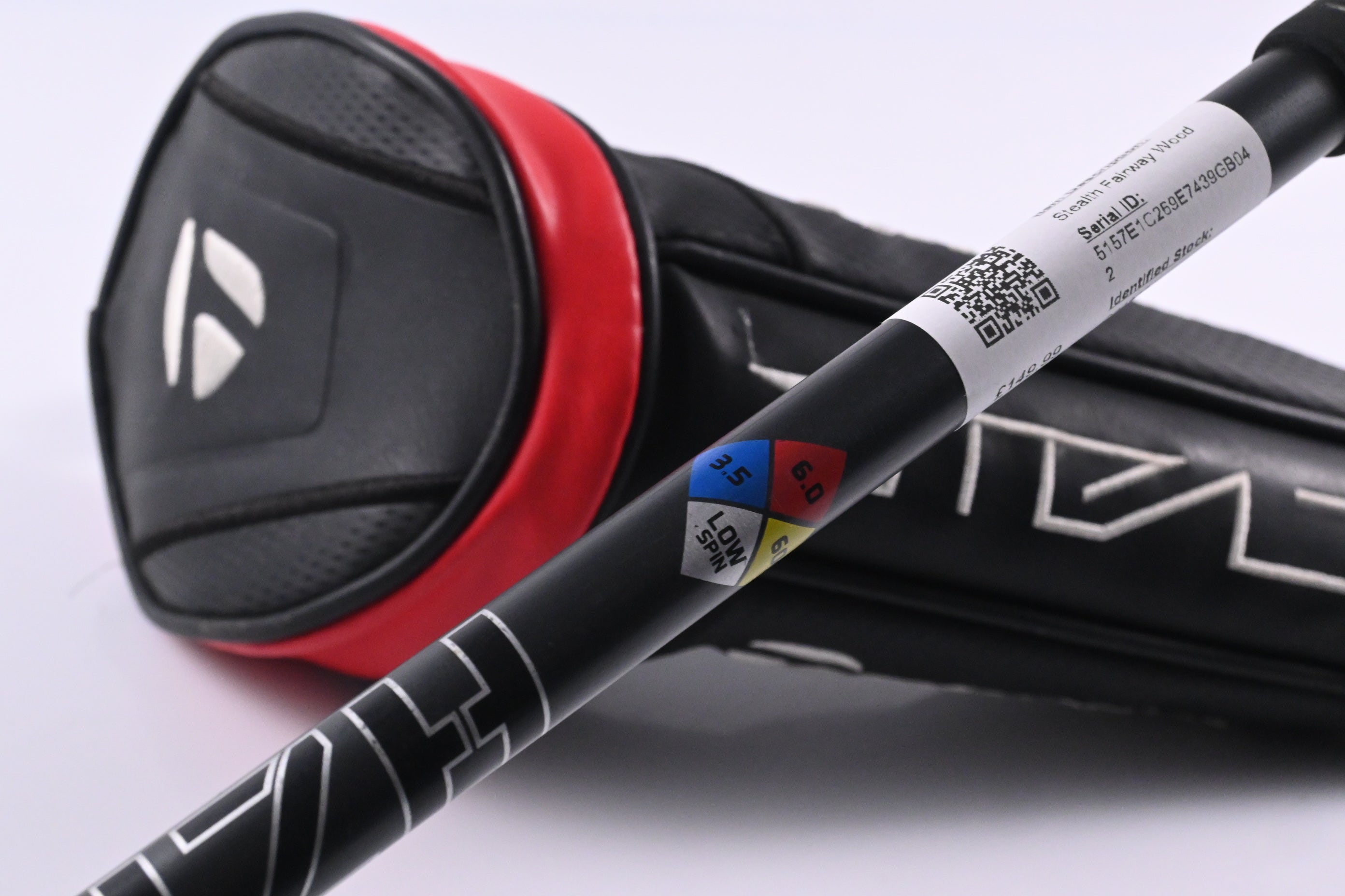 Taylormade Stealth #3 Wood / 15 Degree / Stiff Flex HZRDUS Smoke Black 60 Shaft