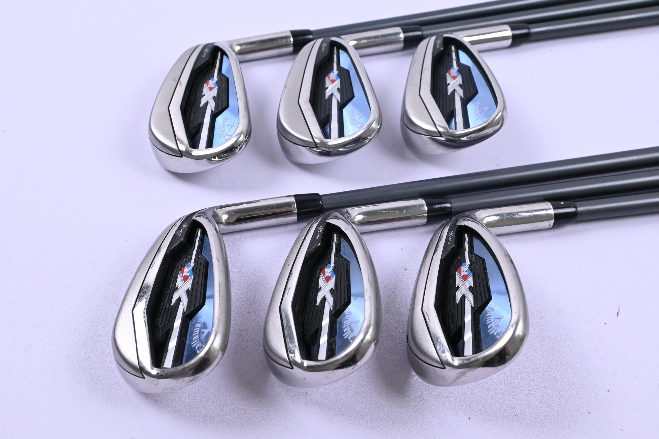 Ladies Callaway XR Irons / 6-PW+GW / Ladies Flex Project X San Diego 47 Shafts