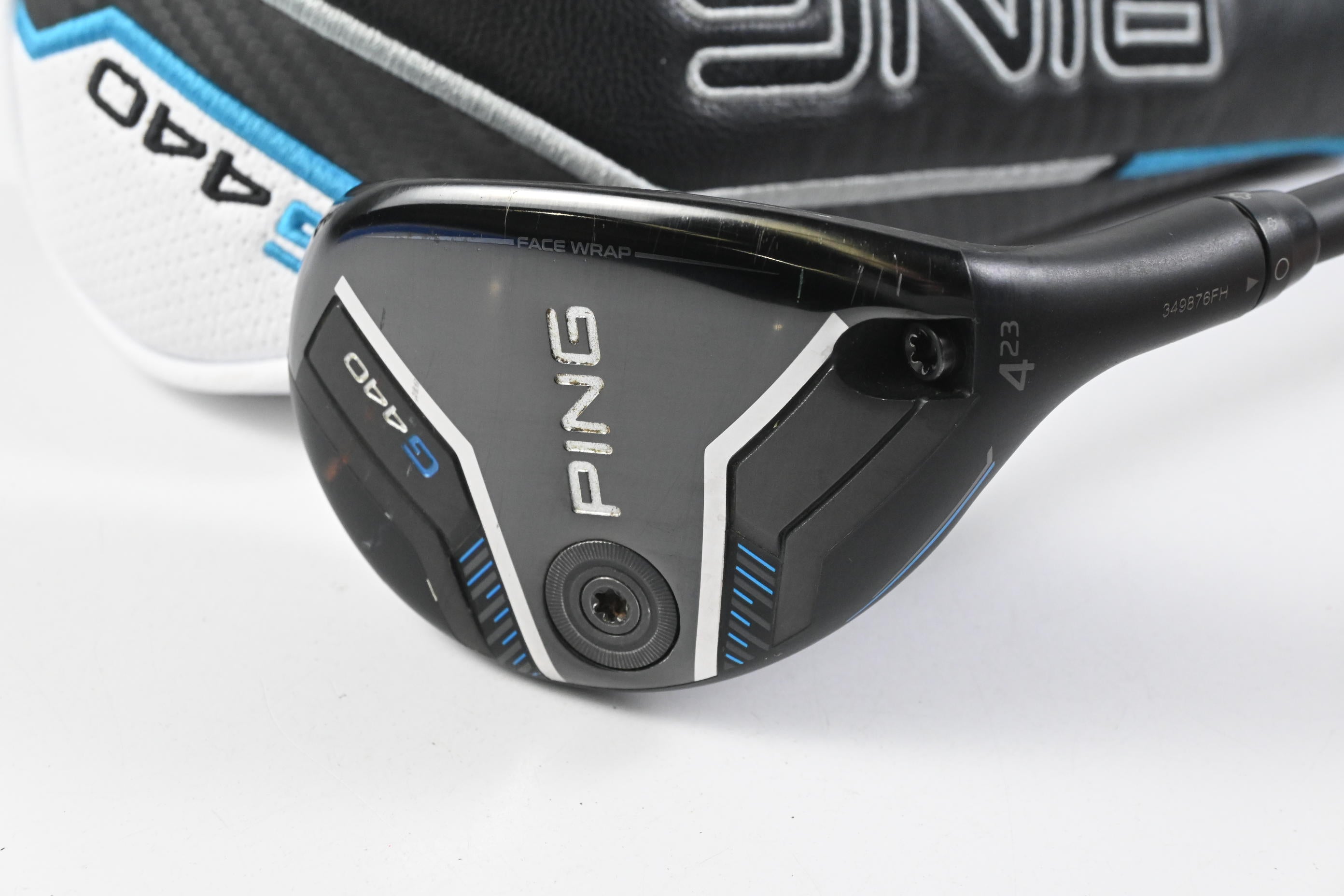 Ping G440 #4 Hybrid / 23 Degree / Stiff Flex Ping Alta CB Blue 70 Shaft
