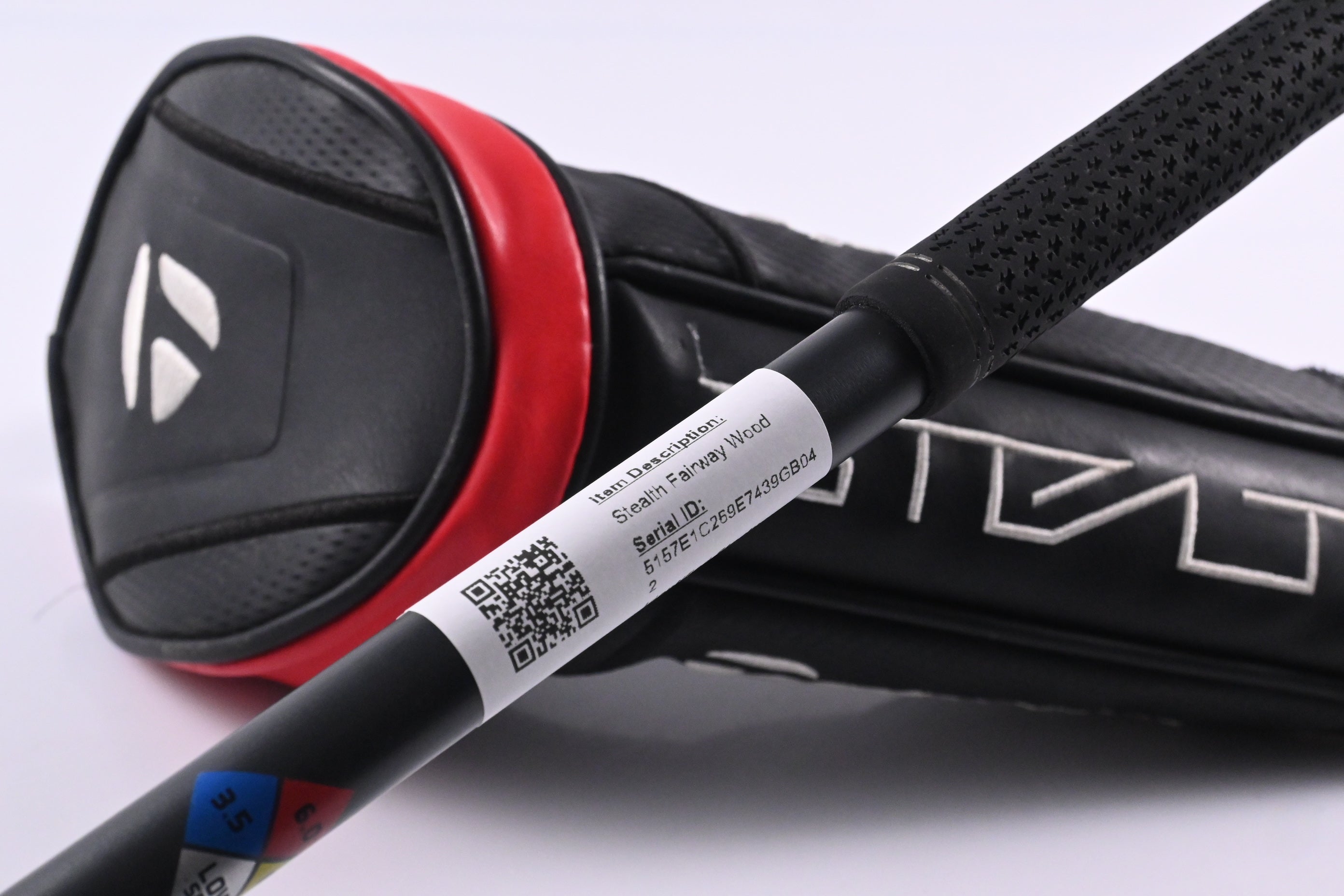 Taylormade Stealth #3 Wood / 15 Degree / Stiff Flex HZRDUS Smoke Black 60 Shaft