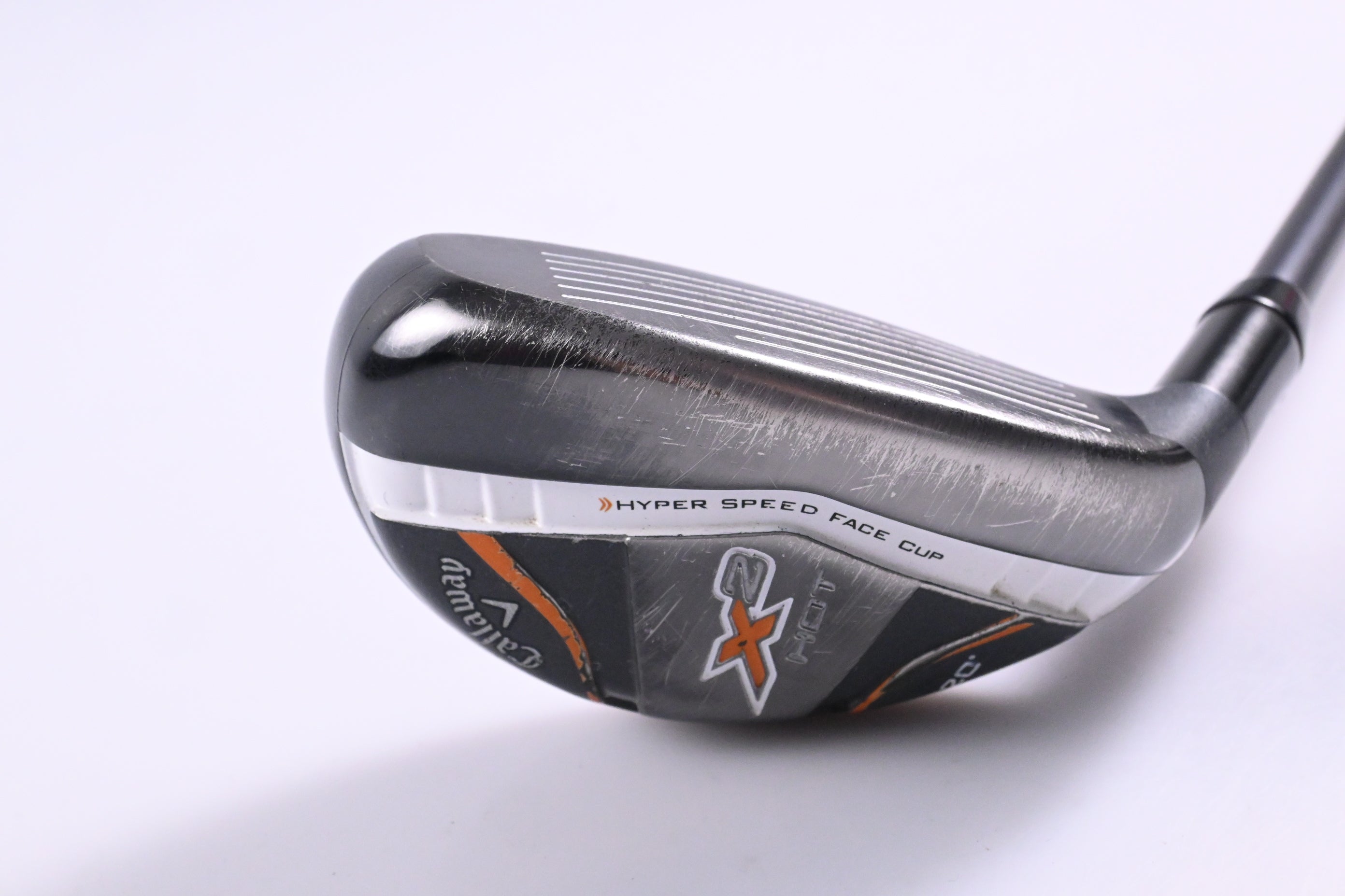 Callaway X2 Hot Pro #4 Hybrid / 20 Degree / Stiff Flex Aldila Tour Green 75 Shaft