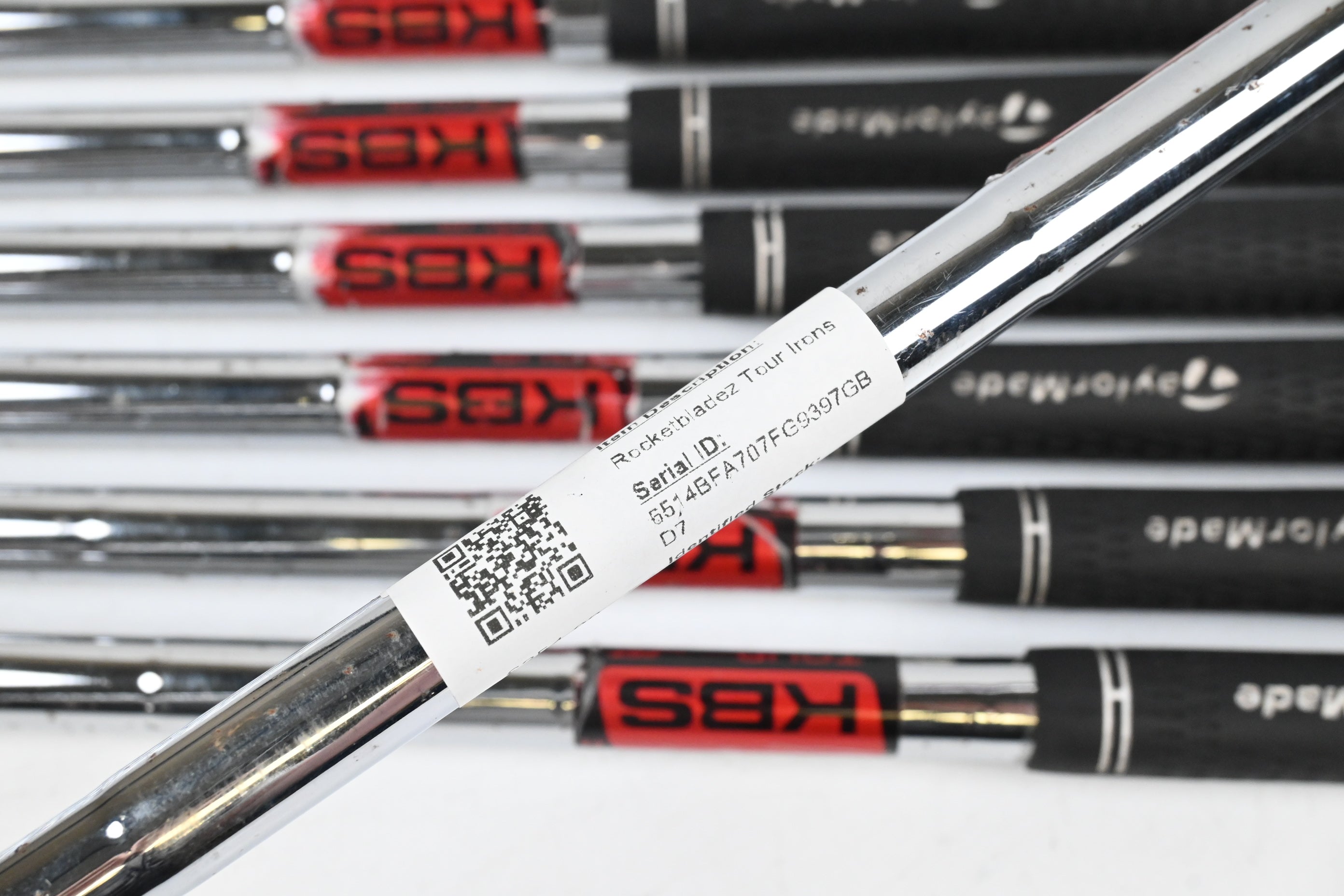 Taylormade Rocketbladez Tour Irons / 4-PW / Regular Flex KBS Tour Shafts