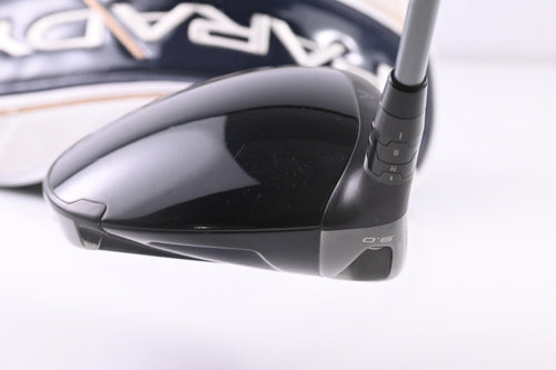 Left Hand Callaway Paradym X Driver / 9 Degree / Regular Flex HZRDUS Silver 50