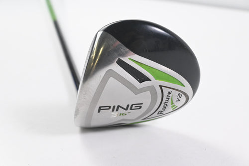 Left Hand Ping Rapture V2 #3 Wood / 16 Degree / Regular Flex Ping TFC 939 Shaft