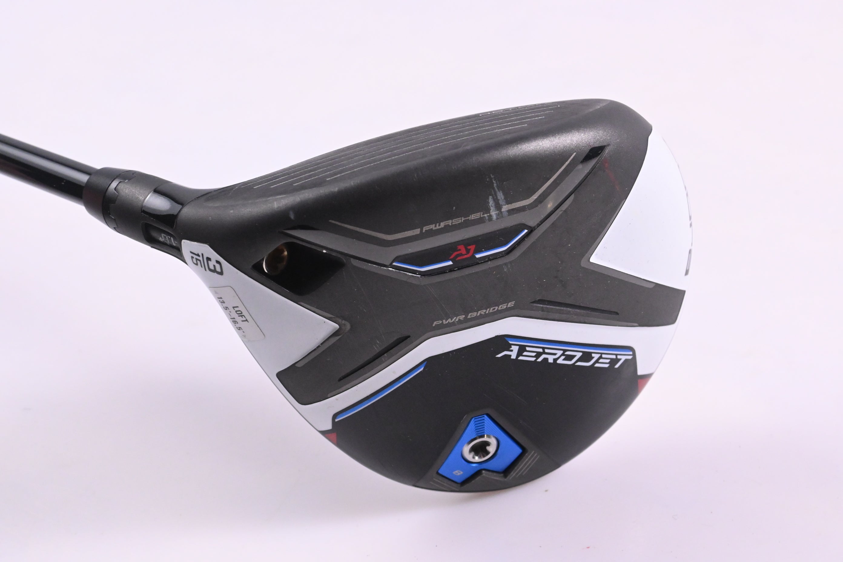 Left Hand Cobra Aerojet #3 Wood / 15 Degree / Regular Flex Kai'li Blue 60 Shaft