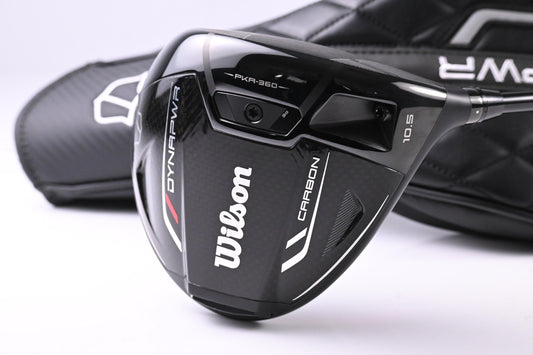 Wilson DYNAPWR 2025 Carbon Driver / 10.5 Degree / Stiff Flex Kai'li White 60 Shaft