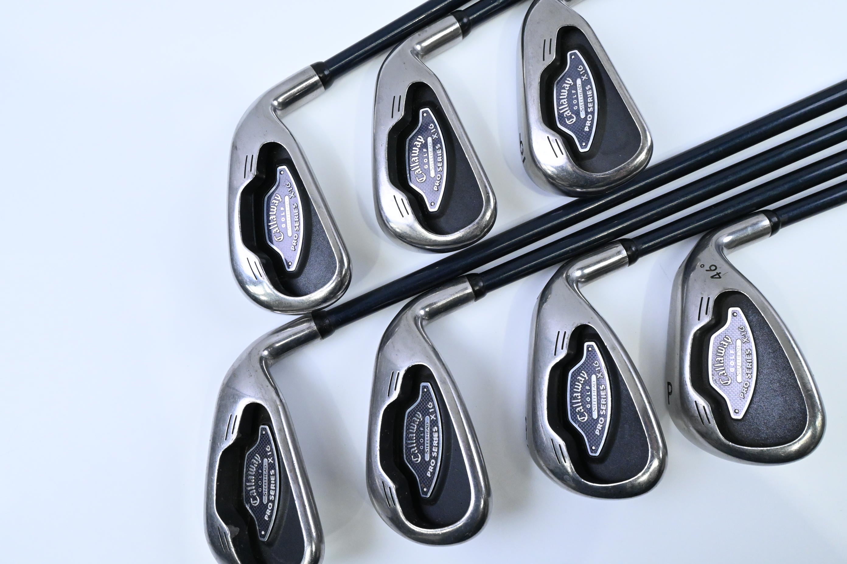Callaway X-16 Pro Series Irons / 4-PW / Regular Flex Callaway Steelhead Shafts