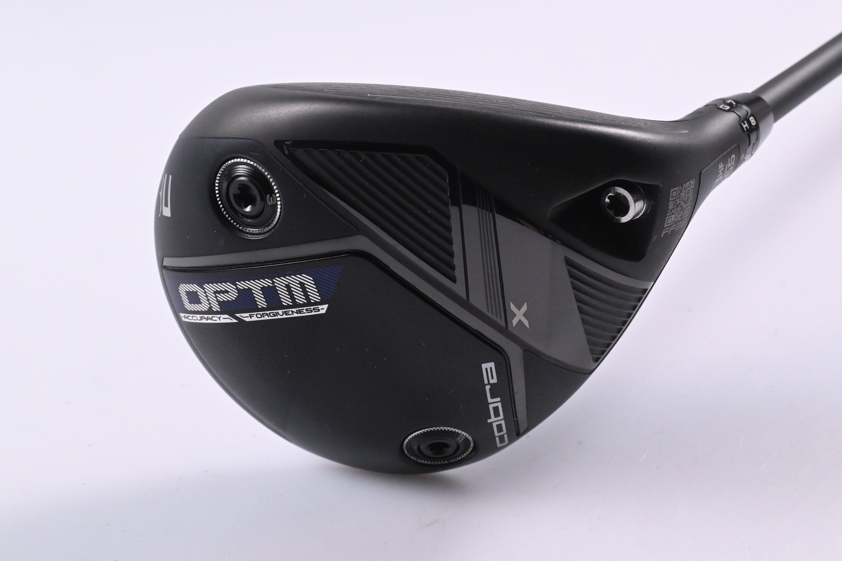 Cobra OPTM X #3HF Wood / 16.5 Degree / Stiff Flex Denali Frost Black 70 Shaft