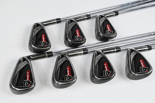 Callaway RAZR X Black Irons / 4-PW / Uniflex M-10 XP Shafts
