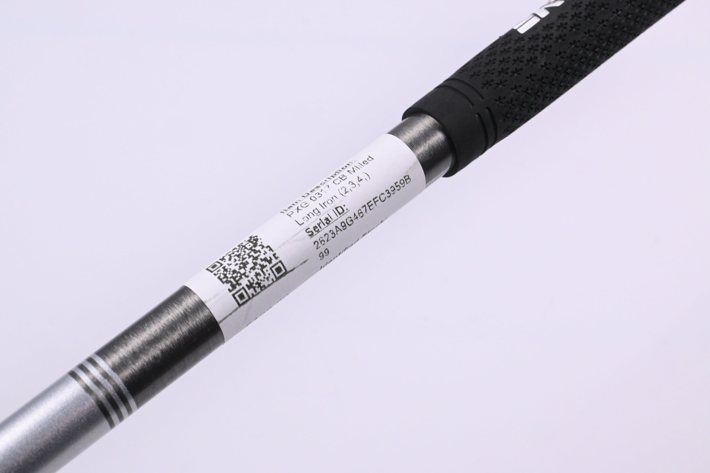 PXG 0317 CB Milled #3 Iron / 19 Degree / Regular Flex Steelfiber i95 Shaft
