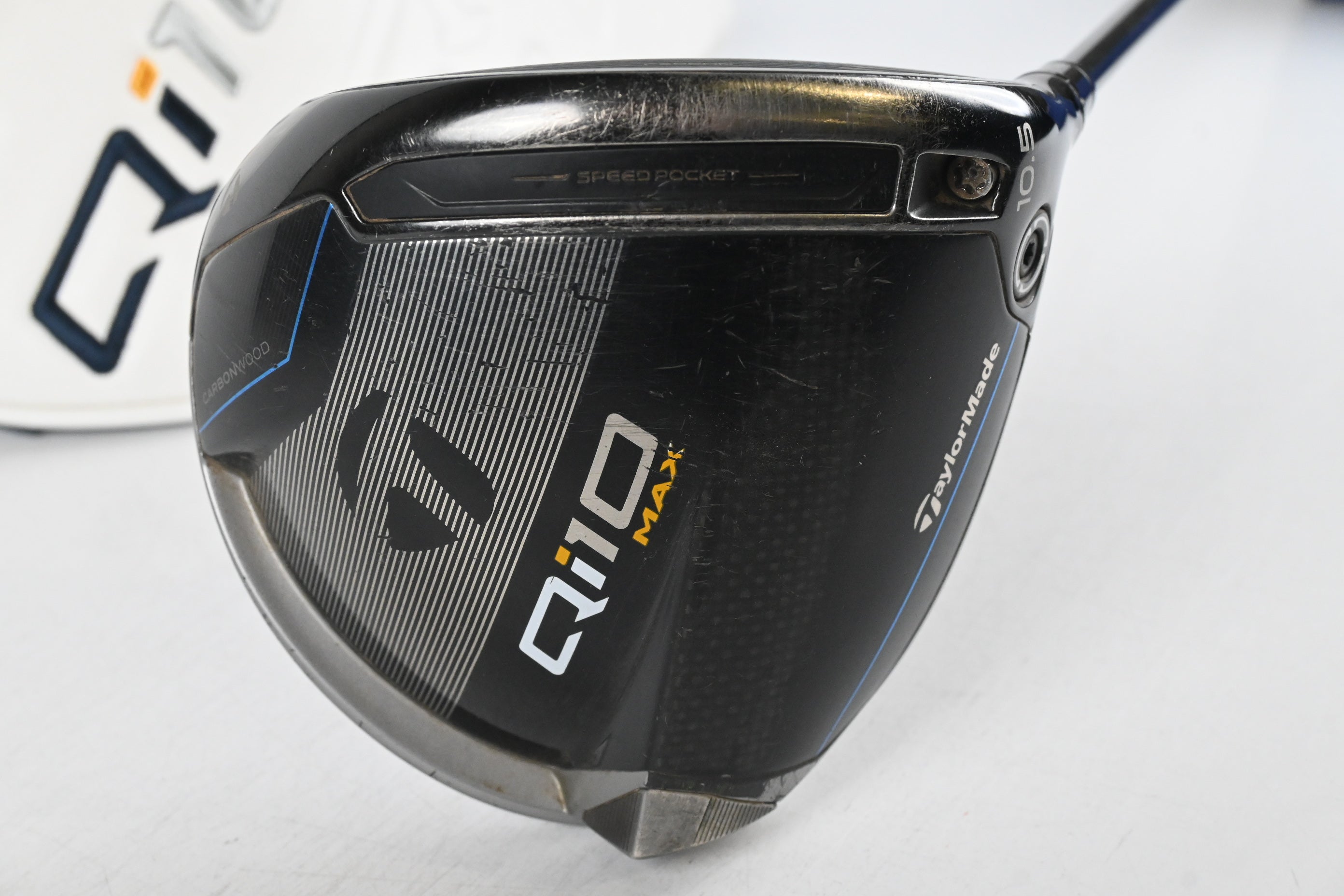 Taylormade Qi10 Max Driver / 10.5 Degree / Stiff Flex Kai'li Blue 60 Shaft