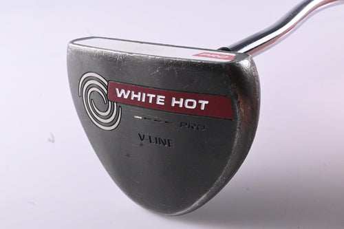 Odyssey White Hot Pro Black V-Line Putter / 34 Inch