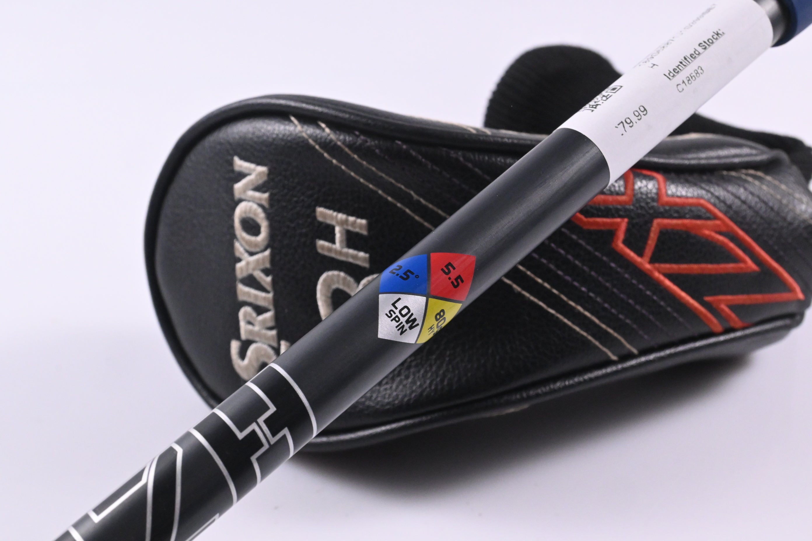 Srixon ZX #3 Hybrid / 19 Degree / Regular Flex HZRDUS Smoke Black 80 Shaft