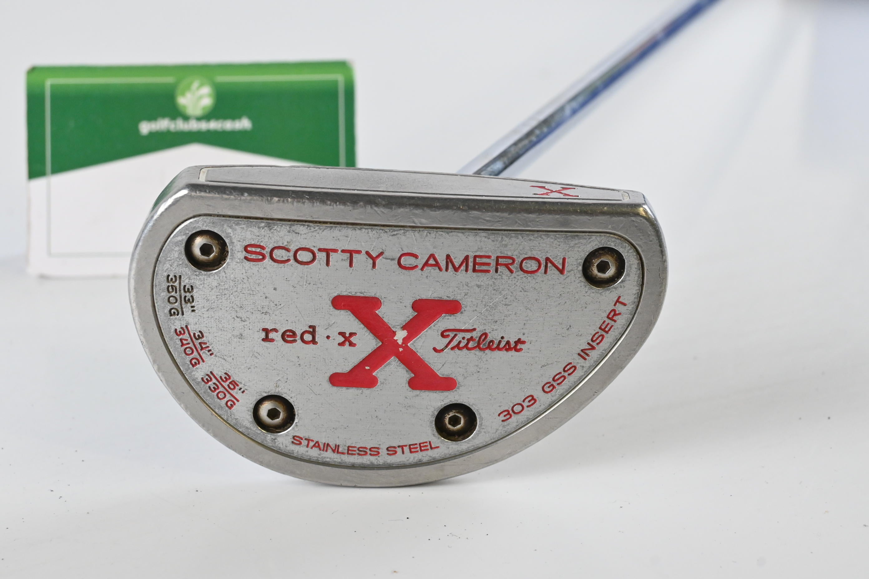Scotty Cameron Red X 303 GSS Putter / 33 Inch
