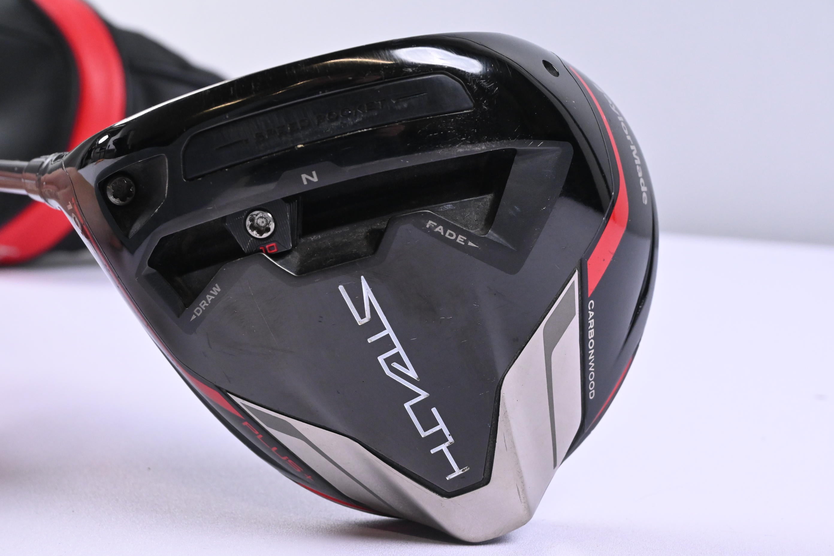 Left Hand Taylormade Stealth Plus Driver / 10.5 Degree / Stiff Flex Kai'li 60