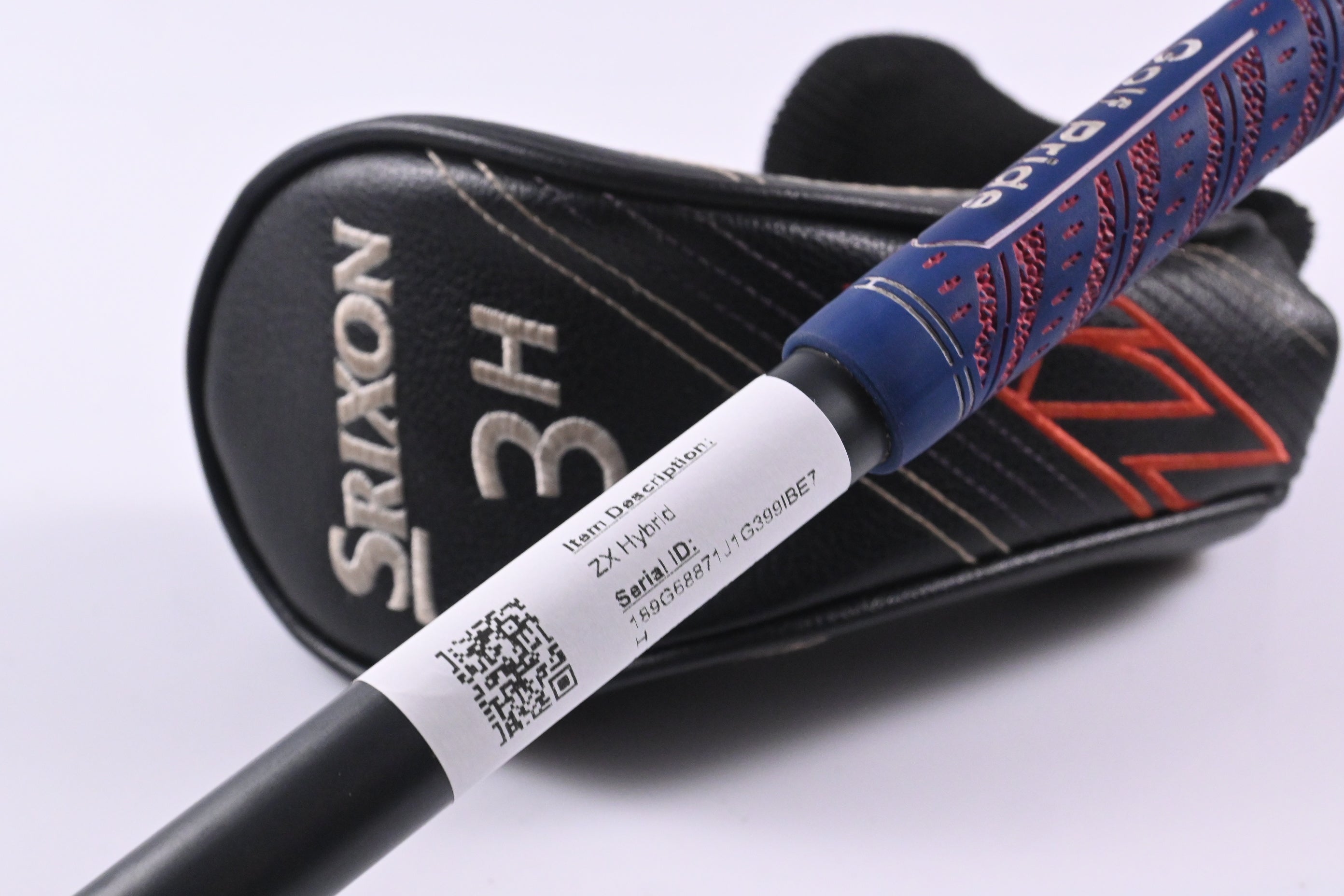 Srixon ZX #3 Hybrid / 19 Degree / Regular Flex HZRDUS Smoke Black 80 Shaft