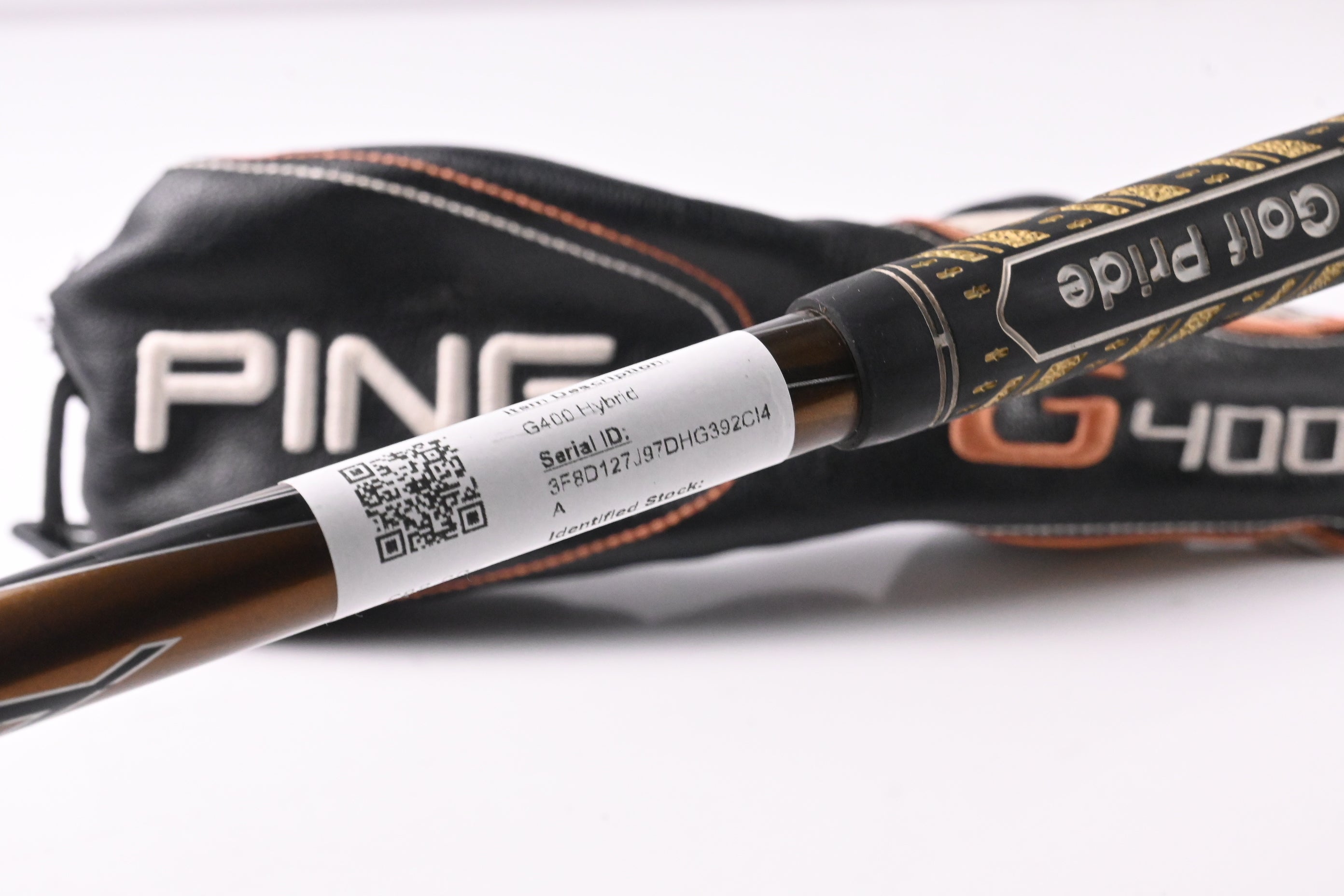 Left Hand Ping G400 #4 Hybrid / 22 Degree / Stiff Flex Ping Alta CB 70 Shaft