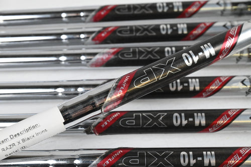 Callaway RAZR X Black Irons / 4-PW / Uniflex M-10 XP Shafts