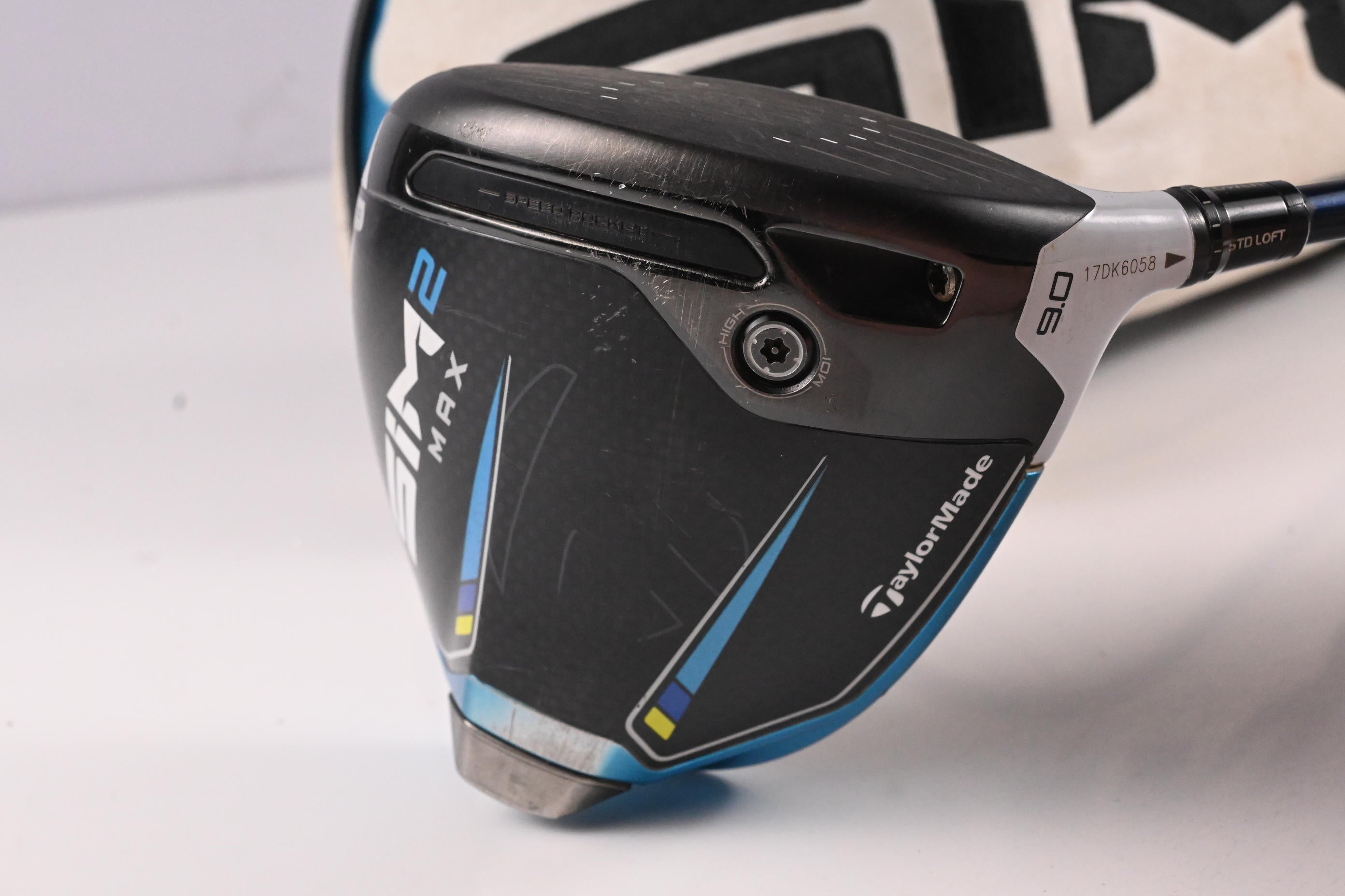 Taylormade SIM2 Max Driver / 9 Degree / Stiff Flex Fujikura Ventus Blue 5 Shaft